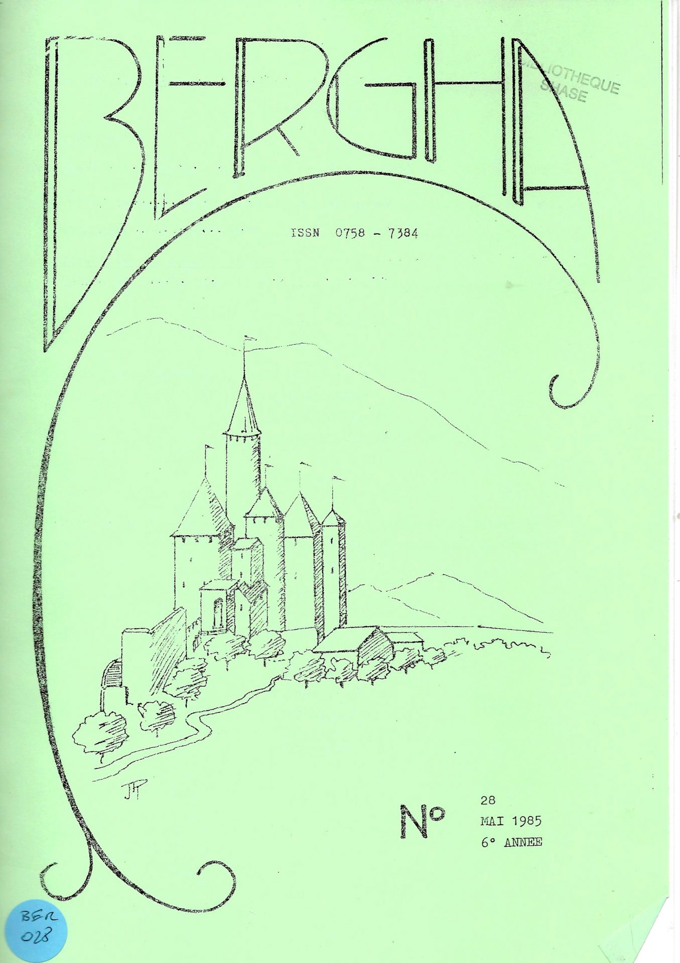 Bergha - Bulletin d'études et de recherches généalogiques en Haute-Alsace