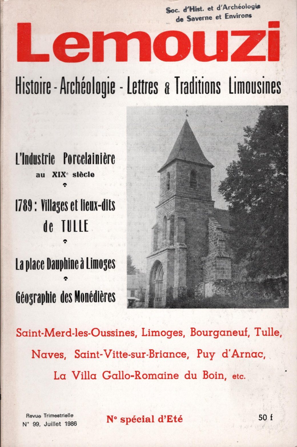 Lemouzi - L'industrie porcelainière au XIXème siècle