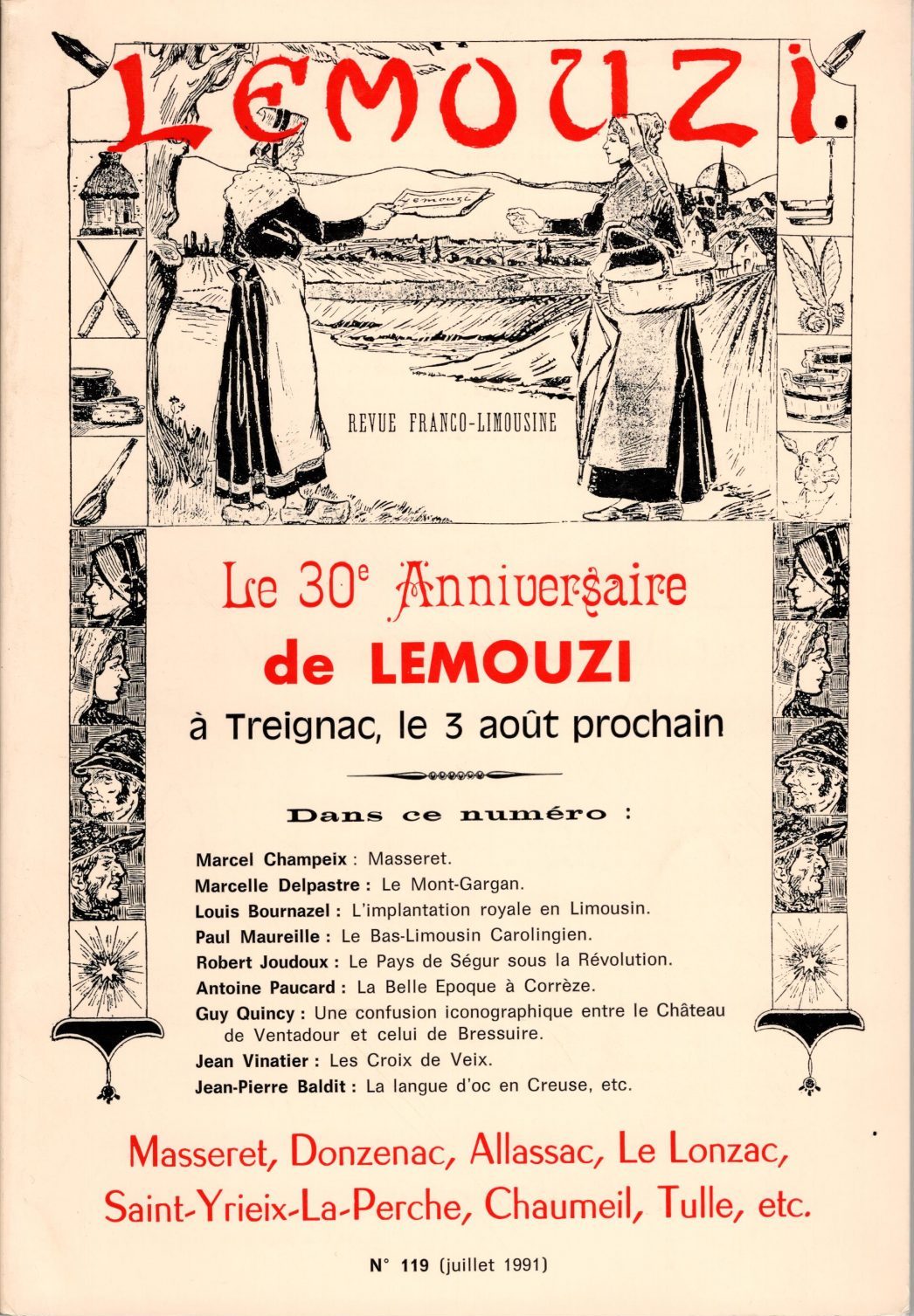 Lemouzi - Le 30ème anniversaire de Lemouzi à Treignac
