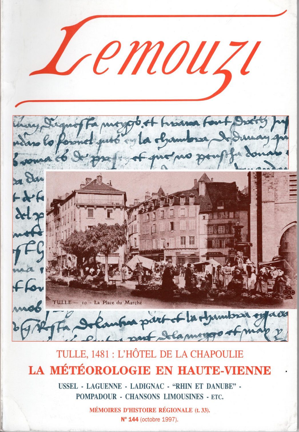 Lemouzi - La météorologie en Haute-Vienne