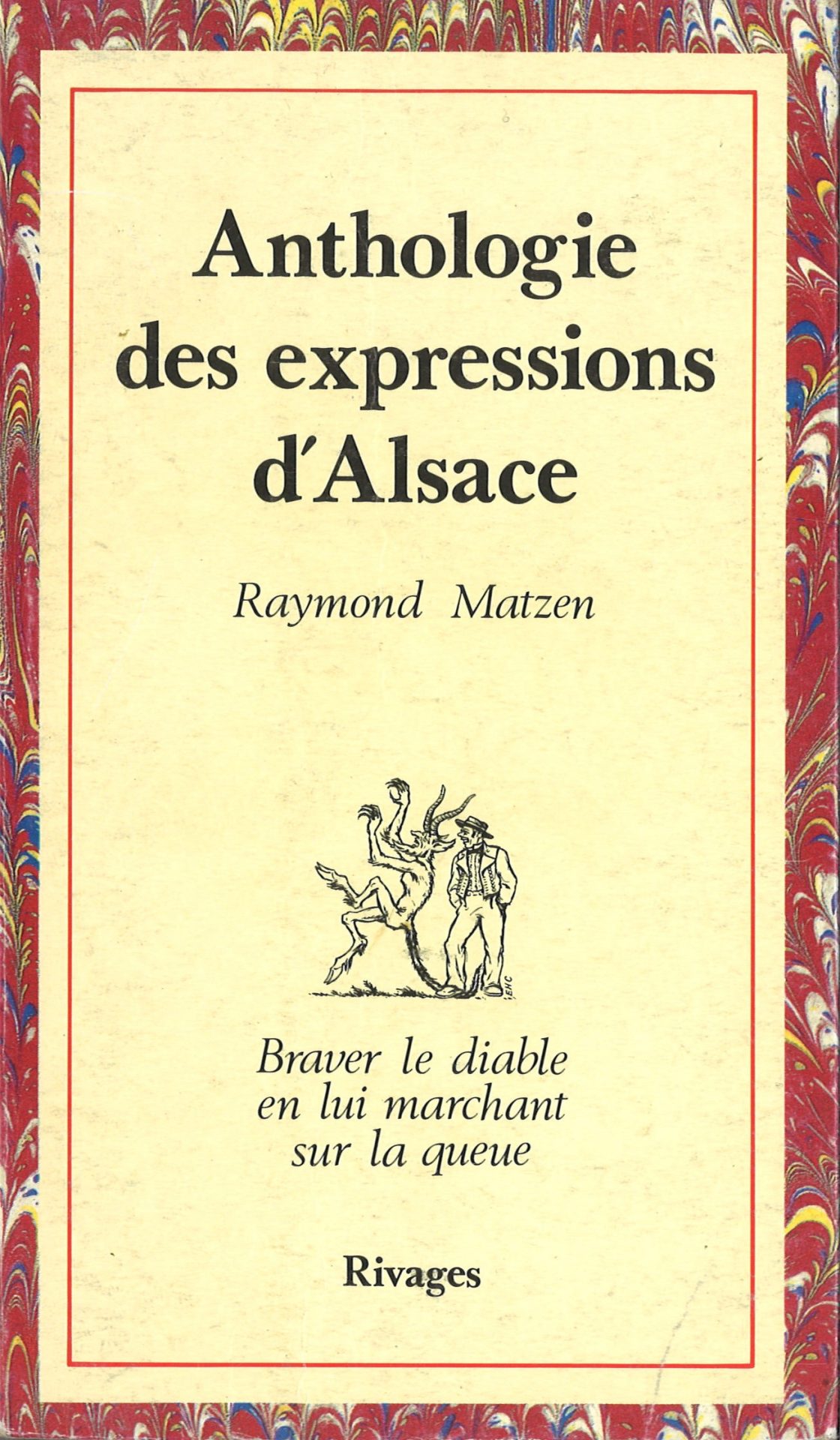 Anthologie des expressions d'Alsace