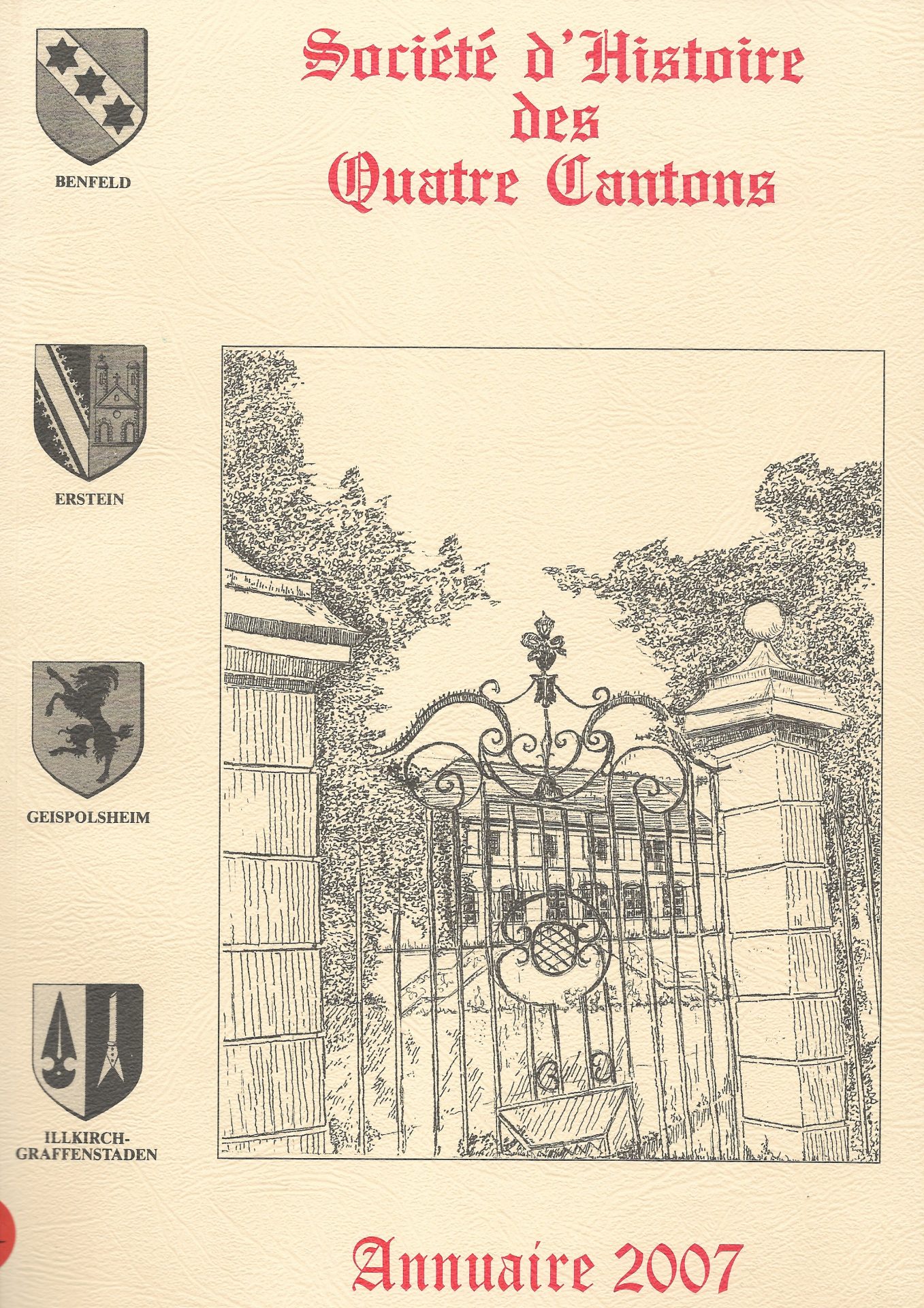 Annuaire de la Société d'Histoire des Quatre Cantons