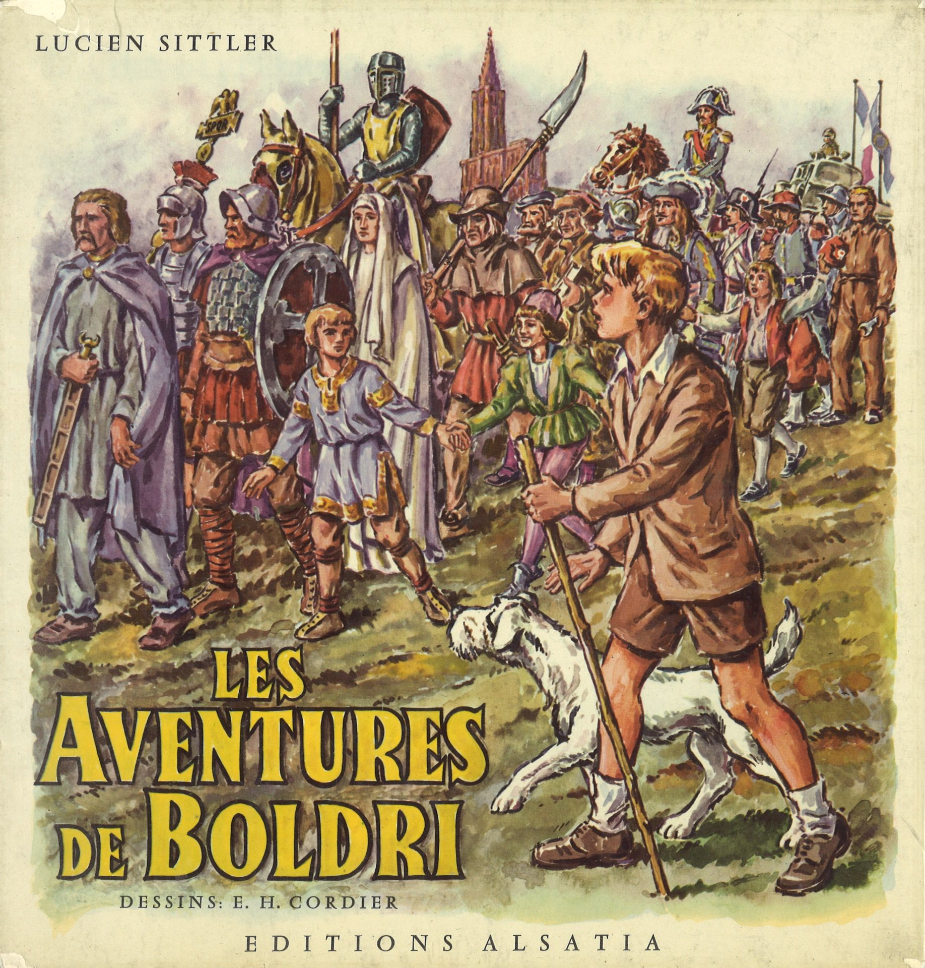 Les aventures de Boldi - Voyage étonnant d'un jeune garçon à travers l'histoire d'Alsace