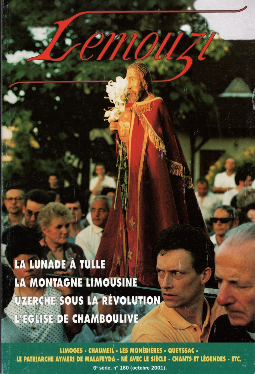 Lemouzi - La lunade à Tulle - La montagne limousine - Uzerche sous la Révolution - L'église de Chamboulive