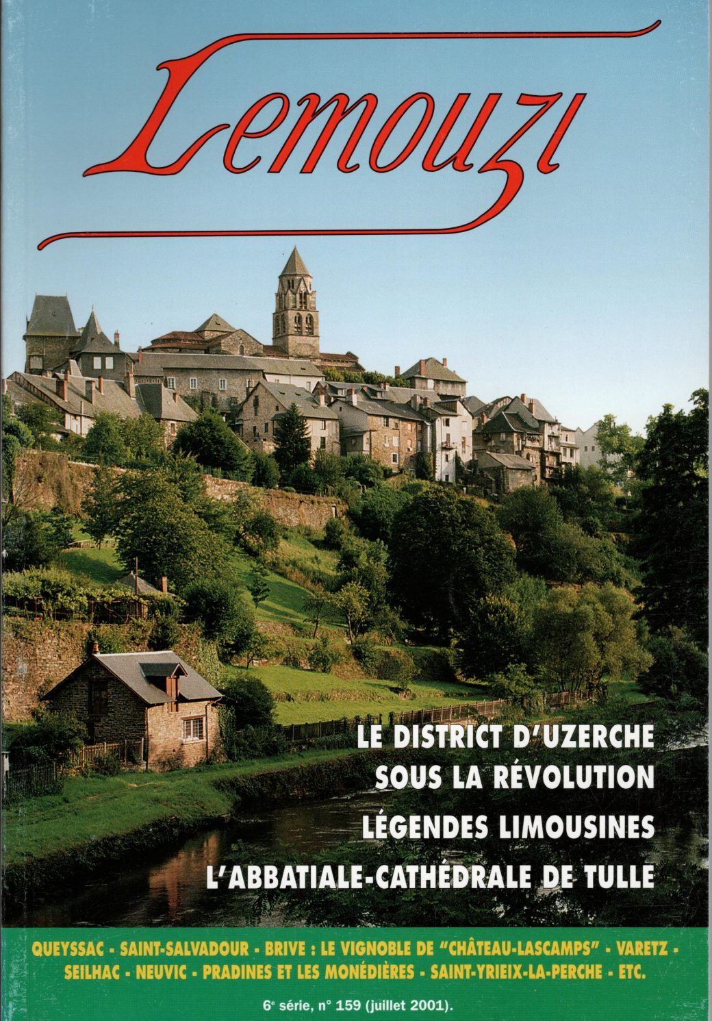 Lemouzi - Le district d'Uzerche sous la Révolution - Légendes limousines - L'abbatiale-cathédrale de Tulle
