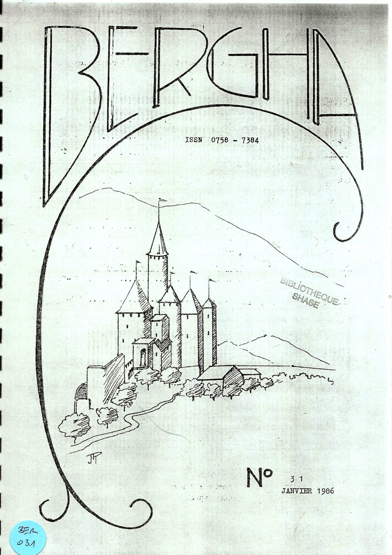 Bergha - Bulletin d'études et de recherches généalogiques en Haute-Alsace