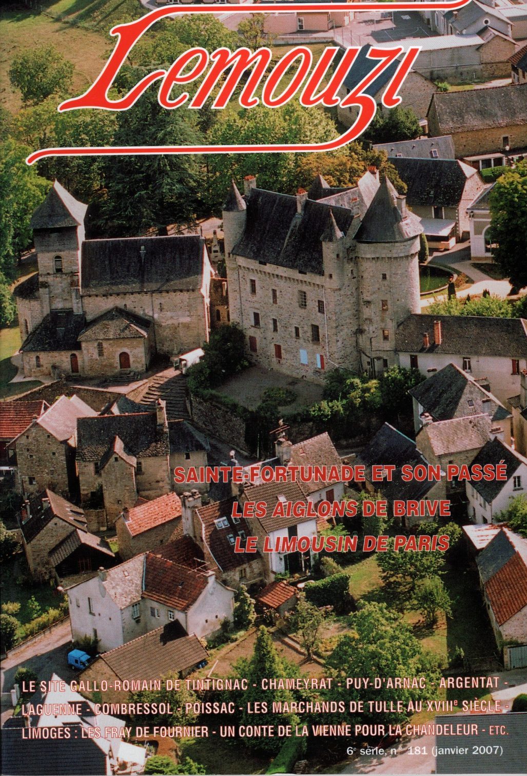Lemouzi - Sainte-Fortunade et son passé - Les aiglons de Brive - Le Limousin de Paris