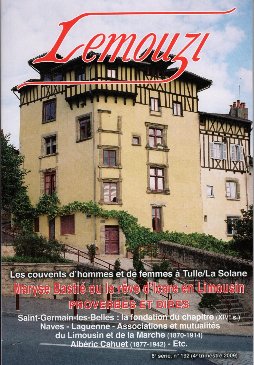 Lemouzi - Maryse Bastié ou le rêve d'Icare en Limousin - Proverbes et dires