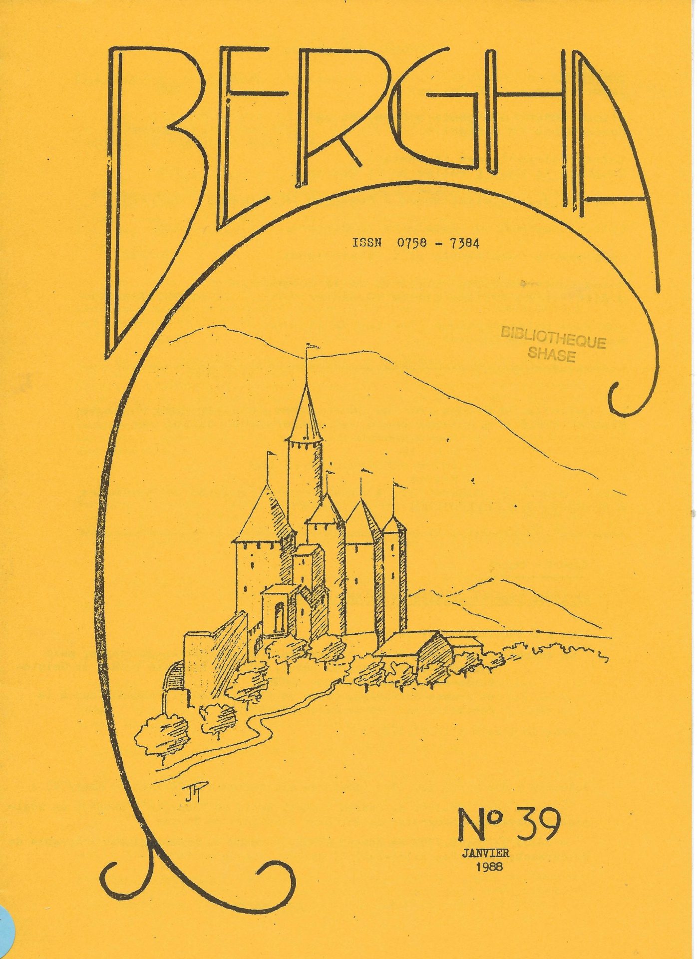 Bergha - Bulletin d'études et de recherches généalogiques en Haute-Alsace