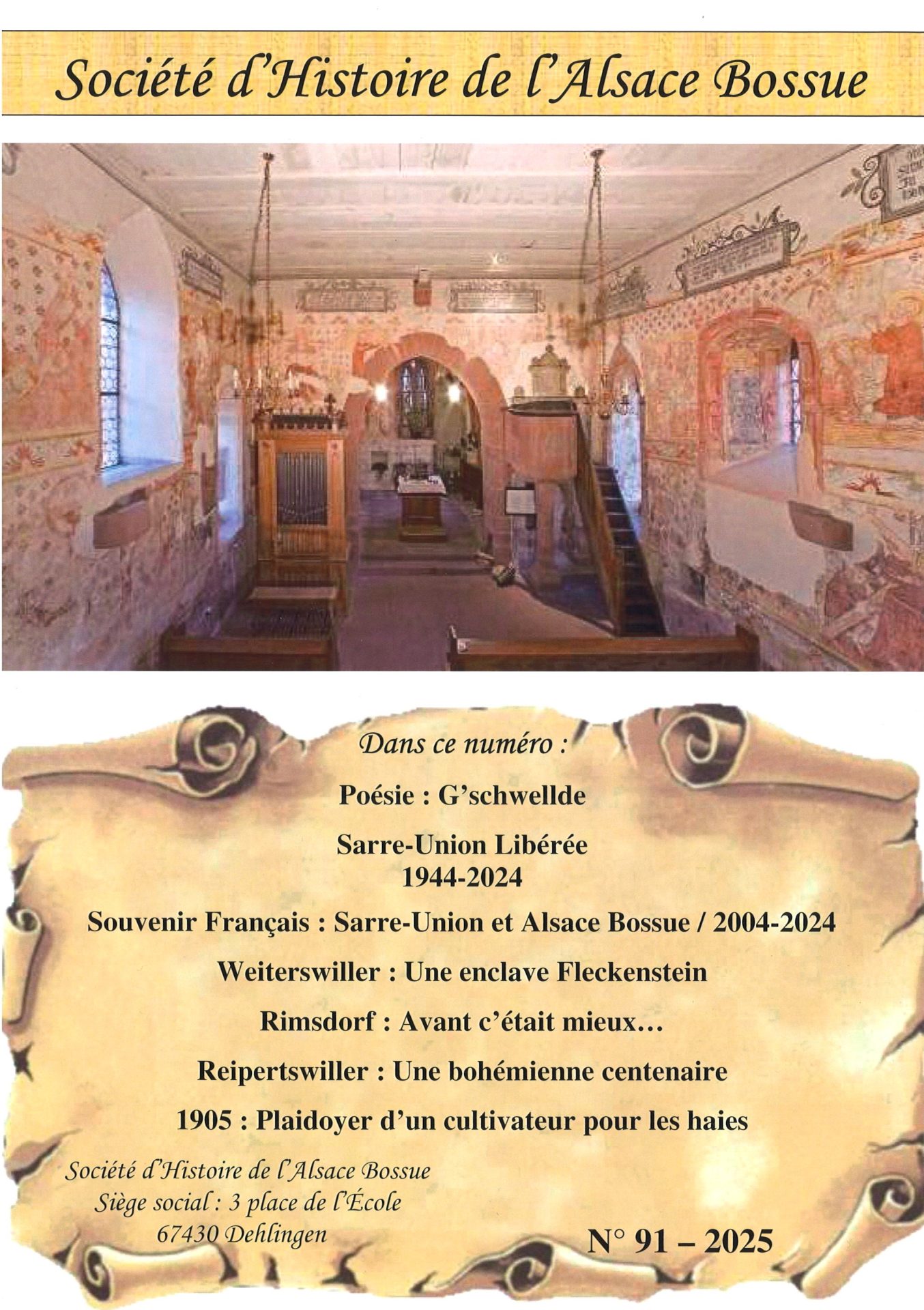 Société d'Histoire de l'Alsace Bossue
