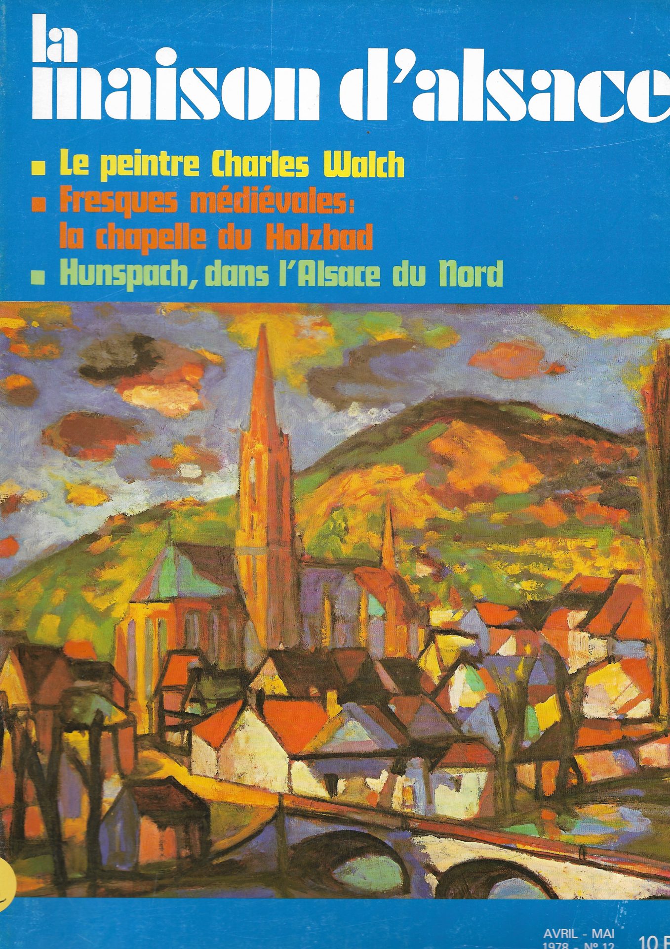 La Maison d'Alsace - revue de la maison et des arts décoratifs - N°12