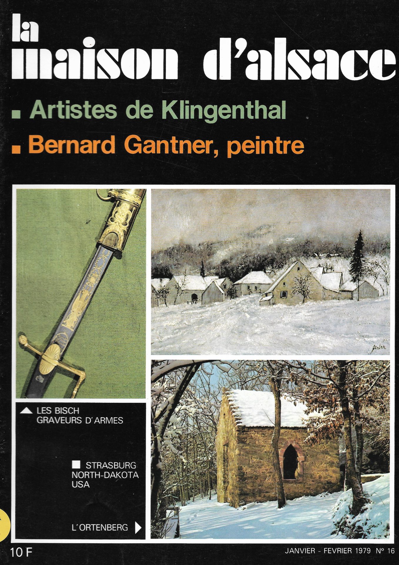 La Maison d'Alsace - revue de la maison et des arts décoratifs - N°16