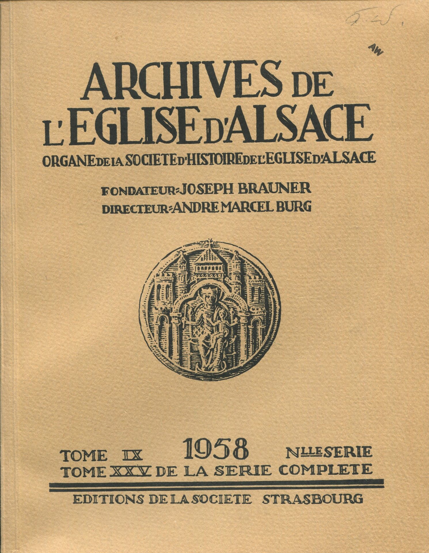 Archives de l'Eglise d'Alsace