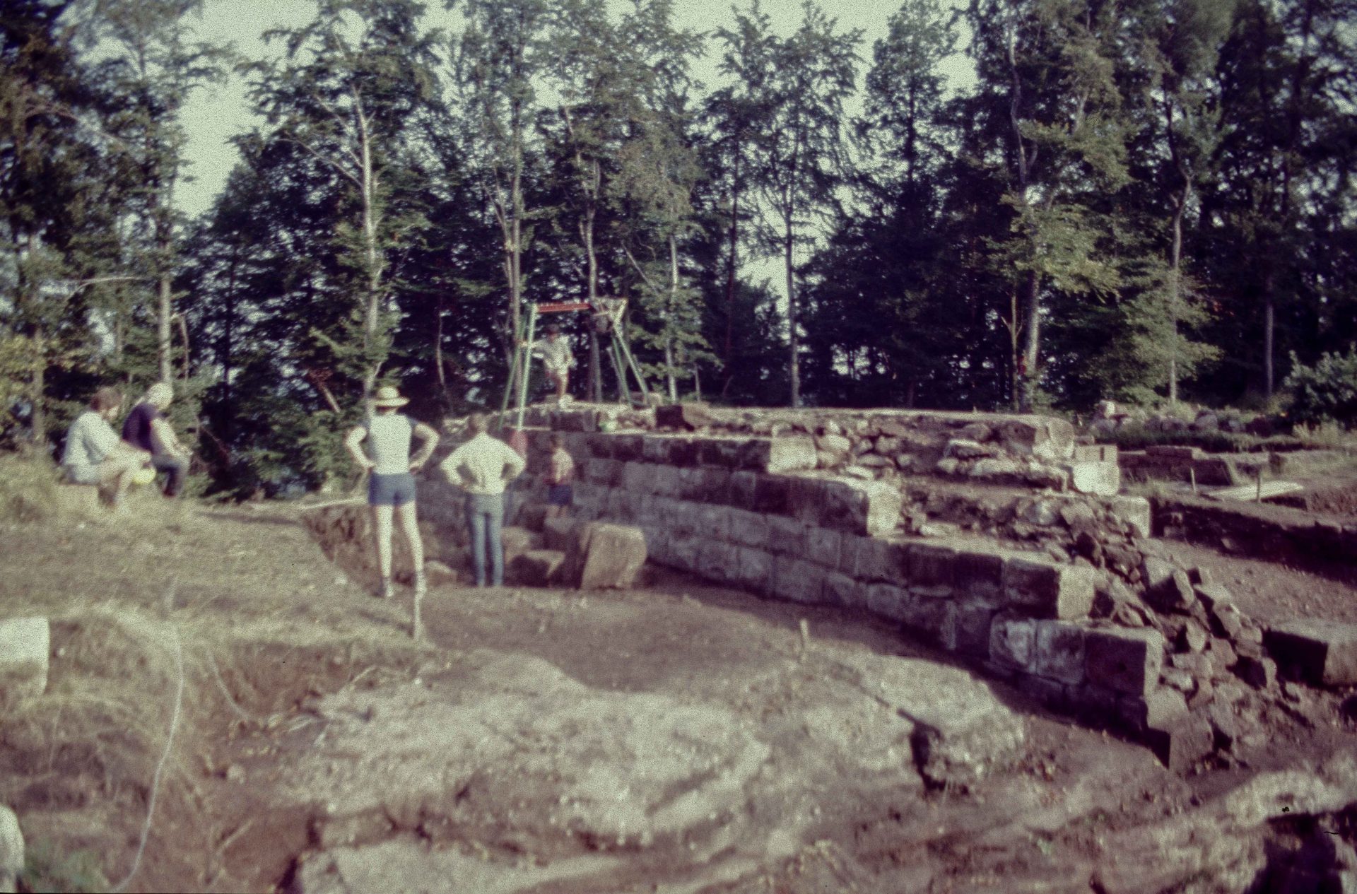 Diapositive - Daubenschlag-Warthenberg - 1986 - 02 - Mur transversal