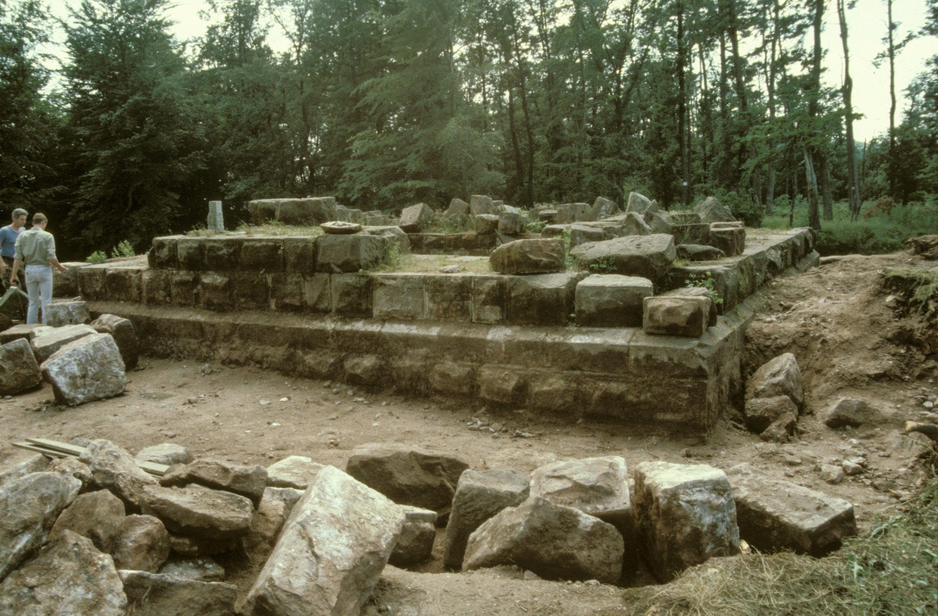 Diapositive - Daubenschlag-Warthenberg - 1987 - 2 - Donjon