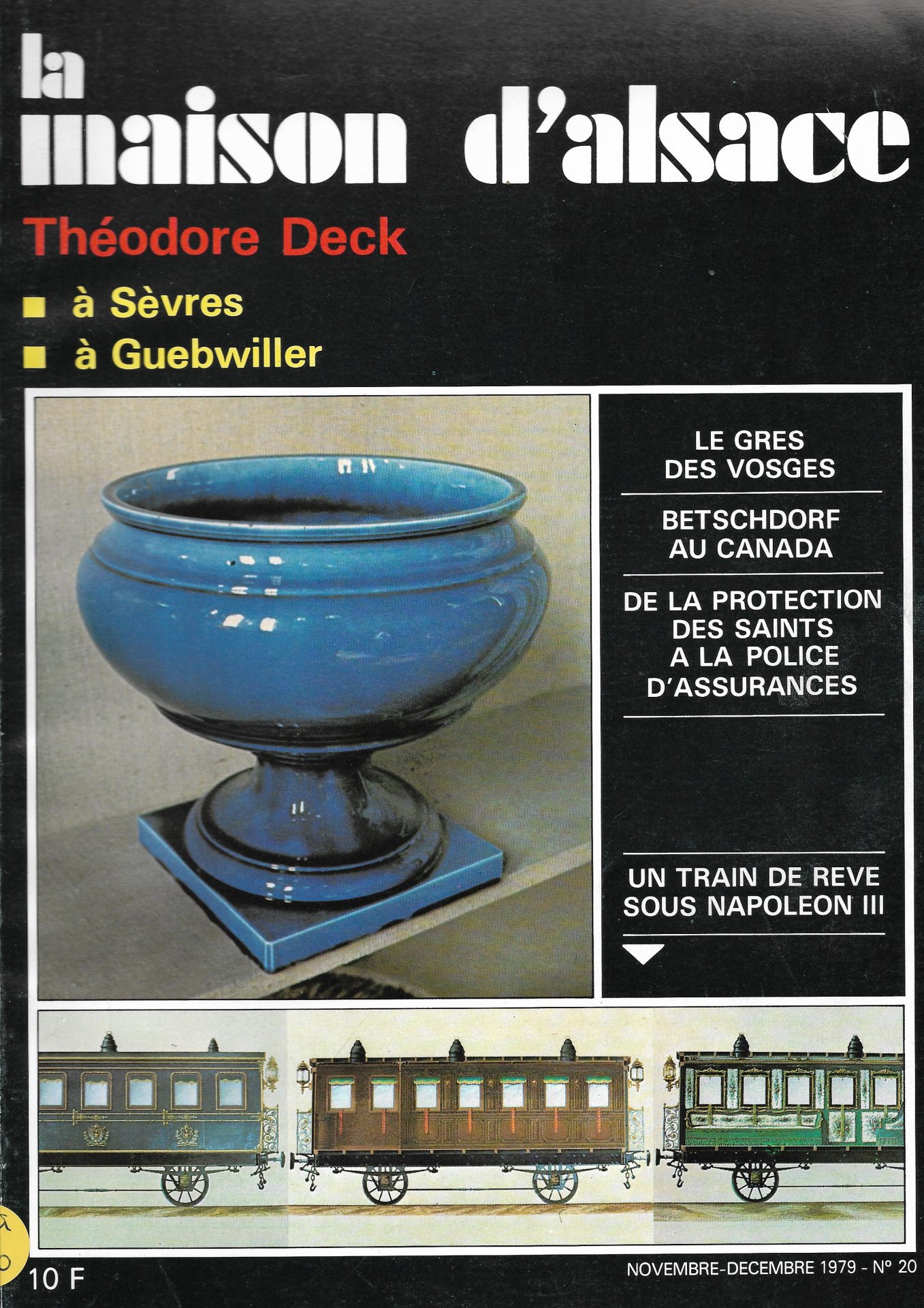 La Maison d'Alsace - revue de la maison et des arts décoratifs - N°20