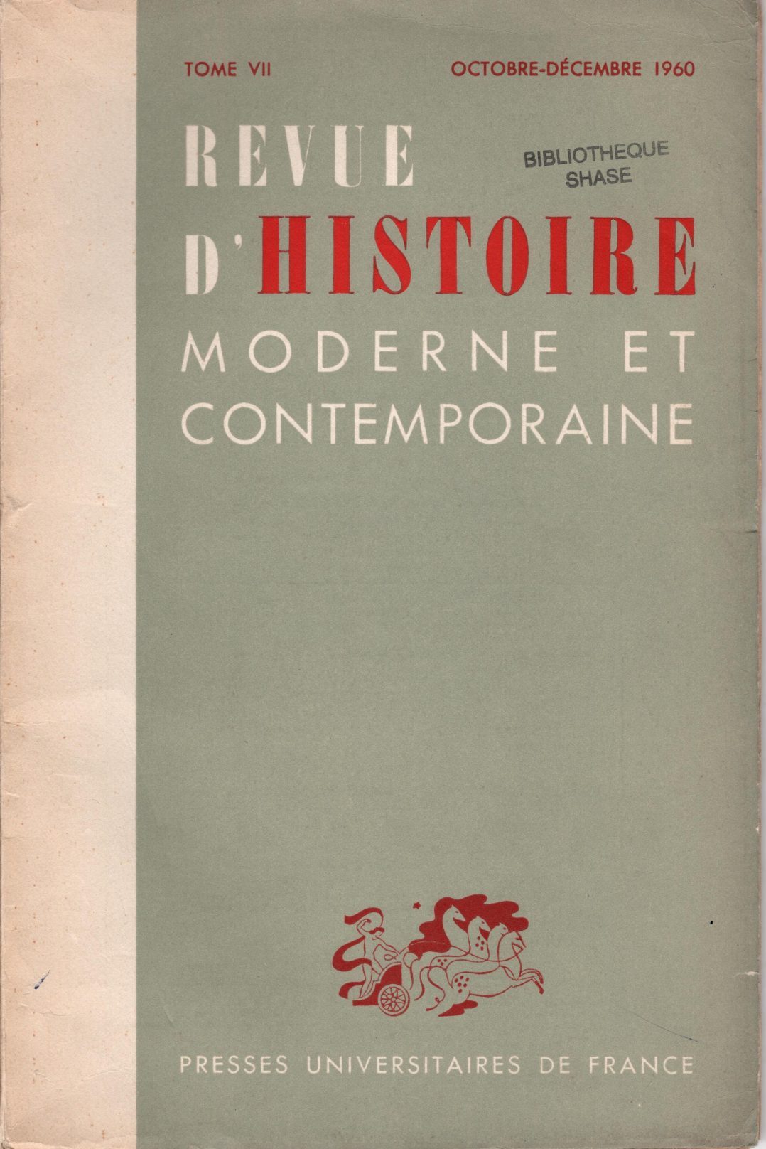 Revue d'histoire moderne et contemporaine - Tome VII