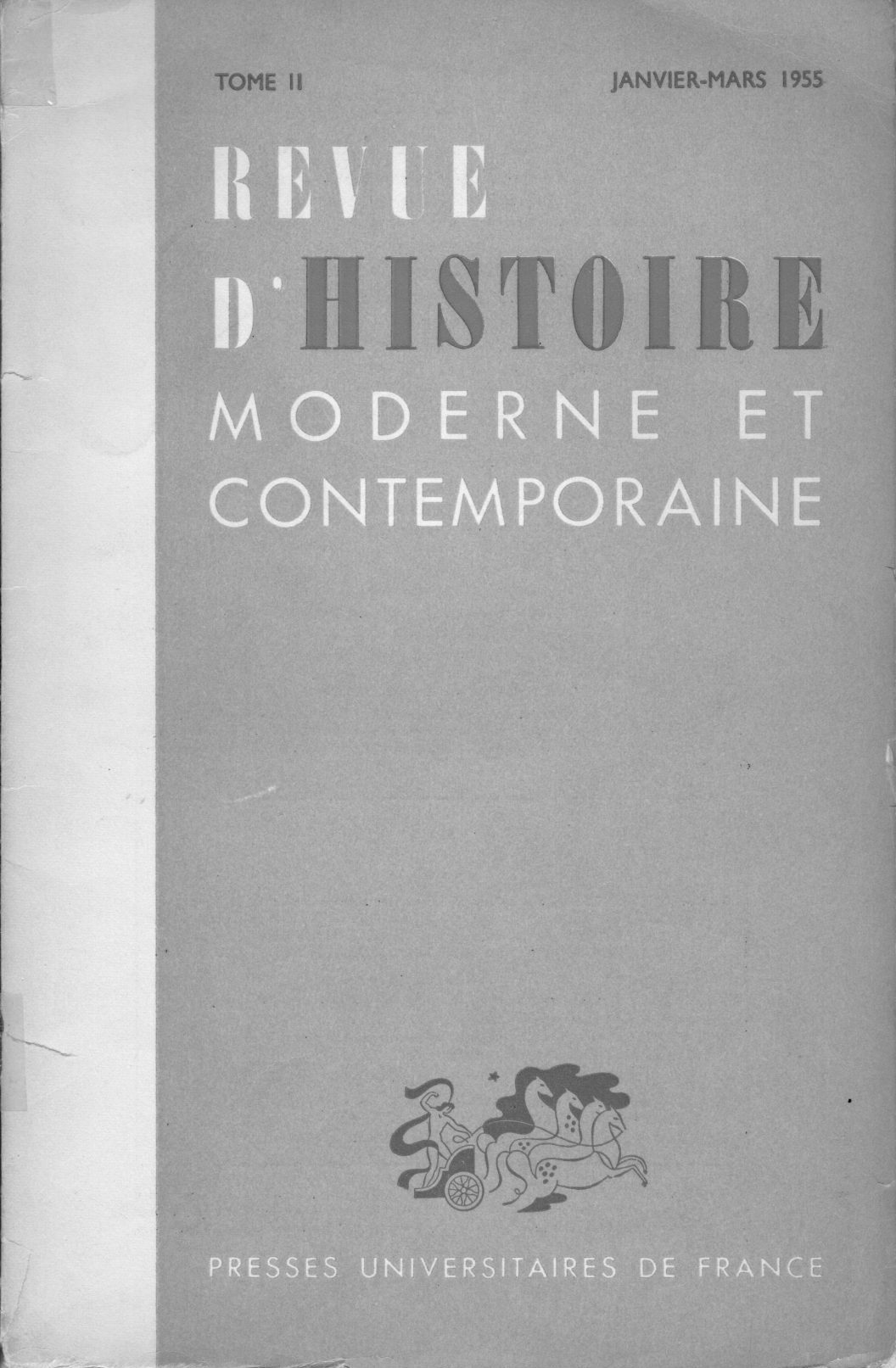 Revue d'histoire moderne et contemporaine - Tome II