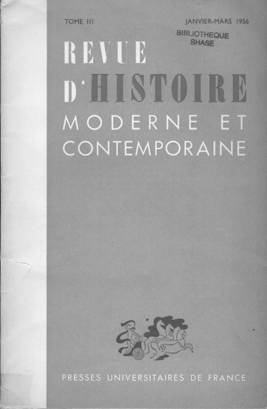 Revue d'histoire moderne et contemporaine - Tome III