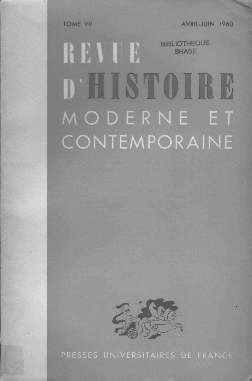 Revue d'histoire moderne et contemporaine - Tome VII
