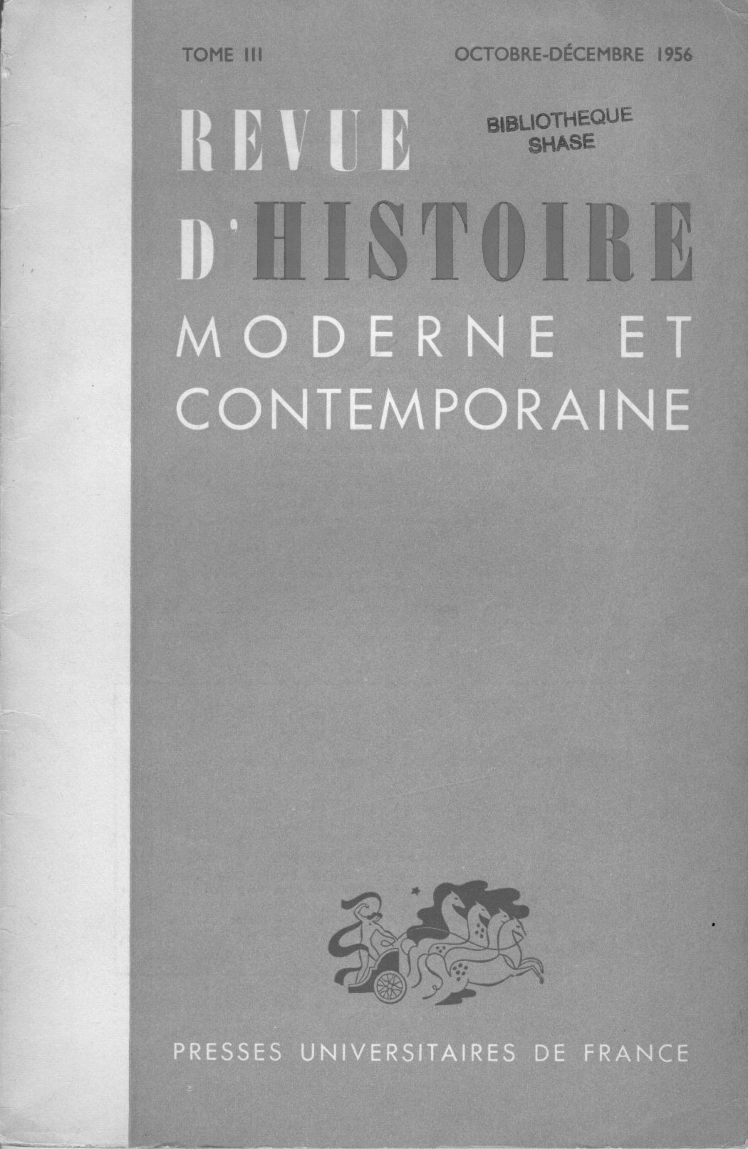 Revue d'histoire moderne et contemporaine - Tome III
