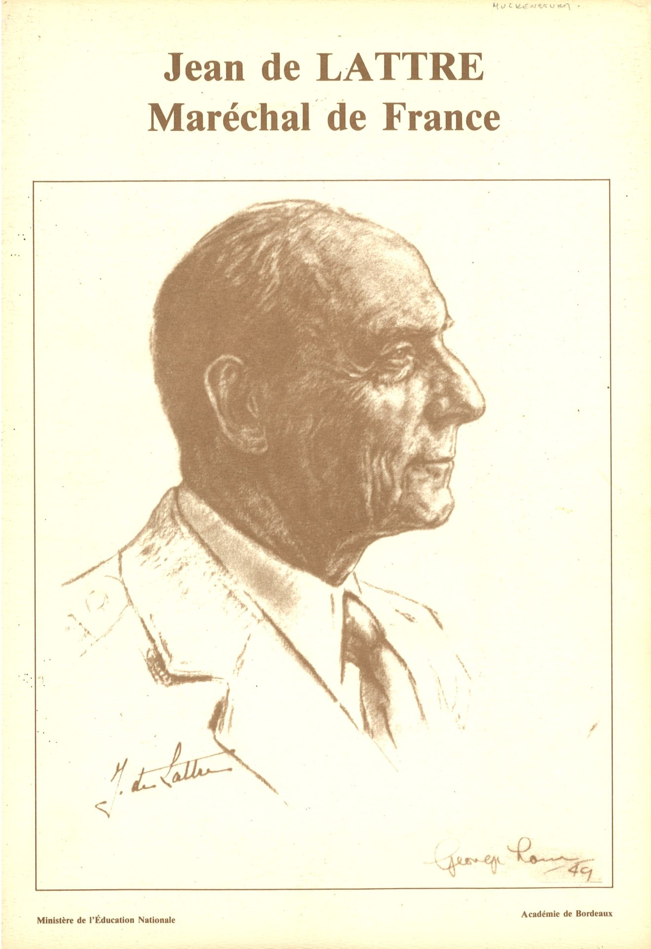 Jean de Lattre, maréchal de France