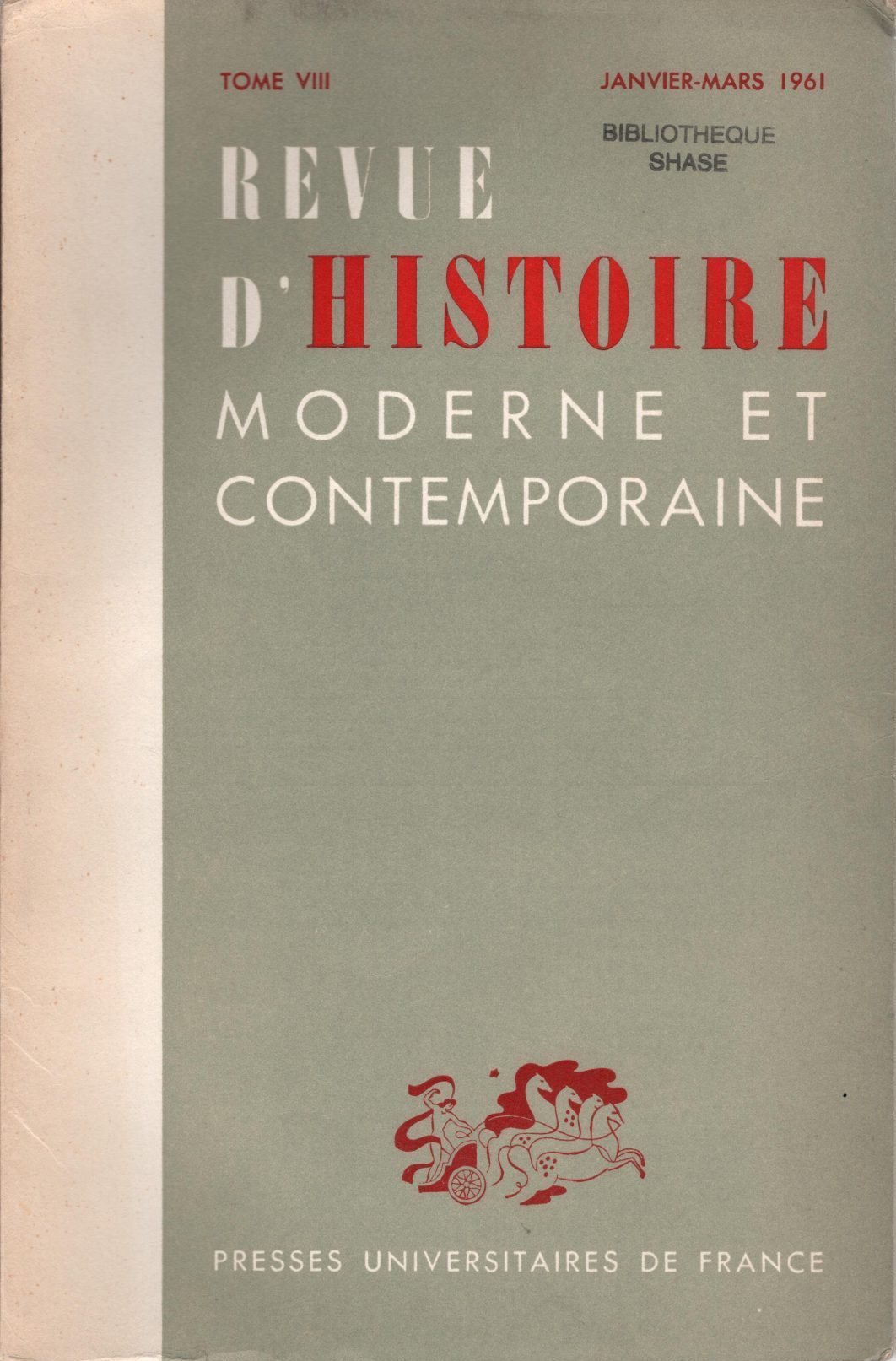 Revue d'histoire moderne et contemporaine - Tome VIII