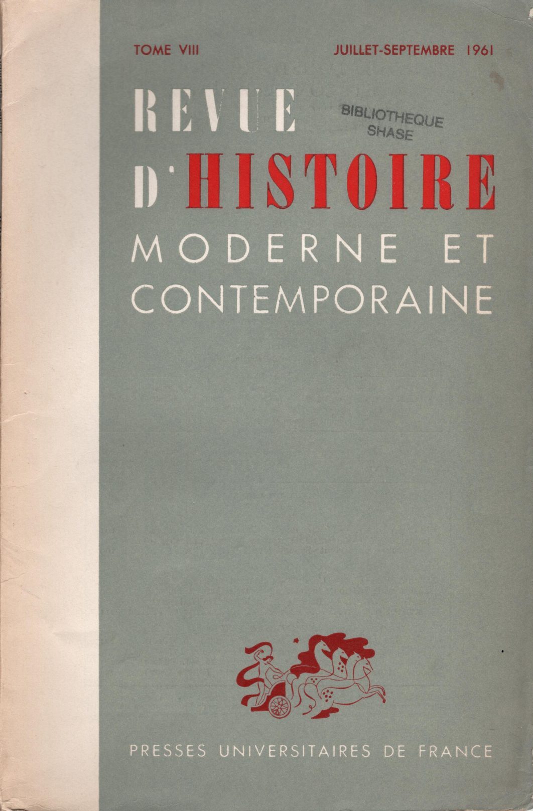 Revue d'histoire moderne et contemporaine - Tome VIII