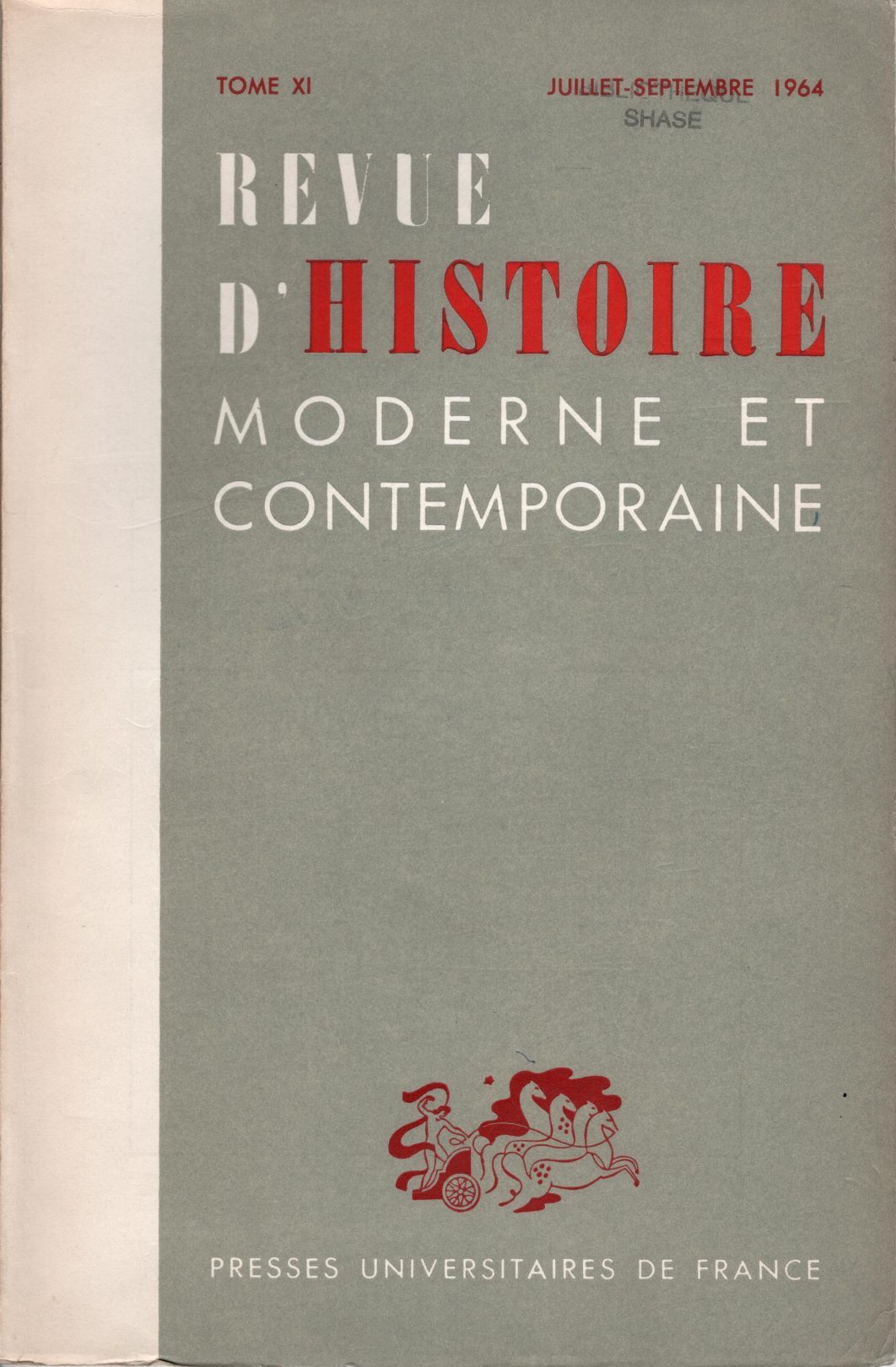 Revue d'histoire moderne et contemporaine - Tome XI