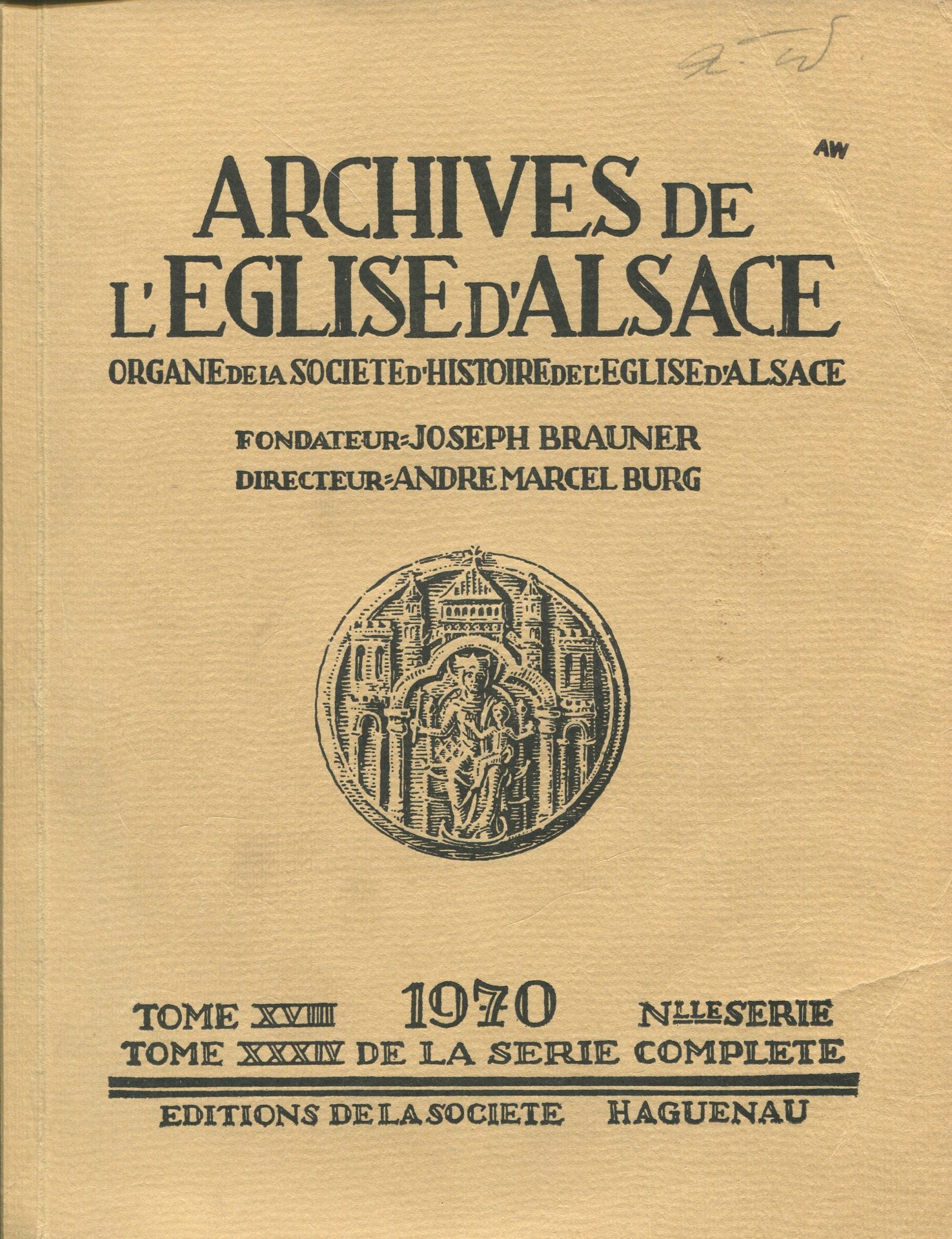 Archives de l'Eglise d'Alsace