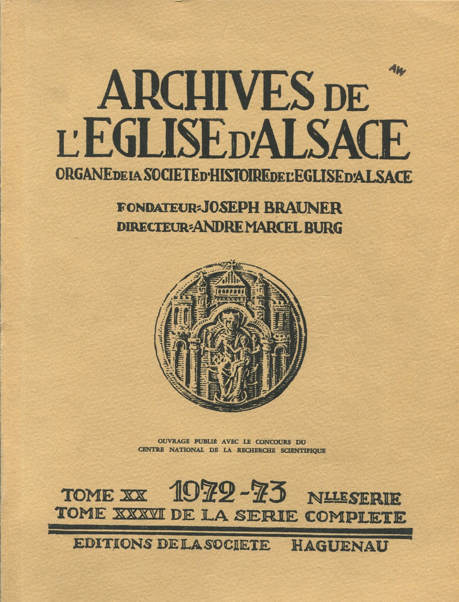 Archives de l'Eglise d'Alsace