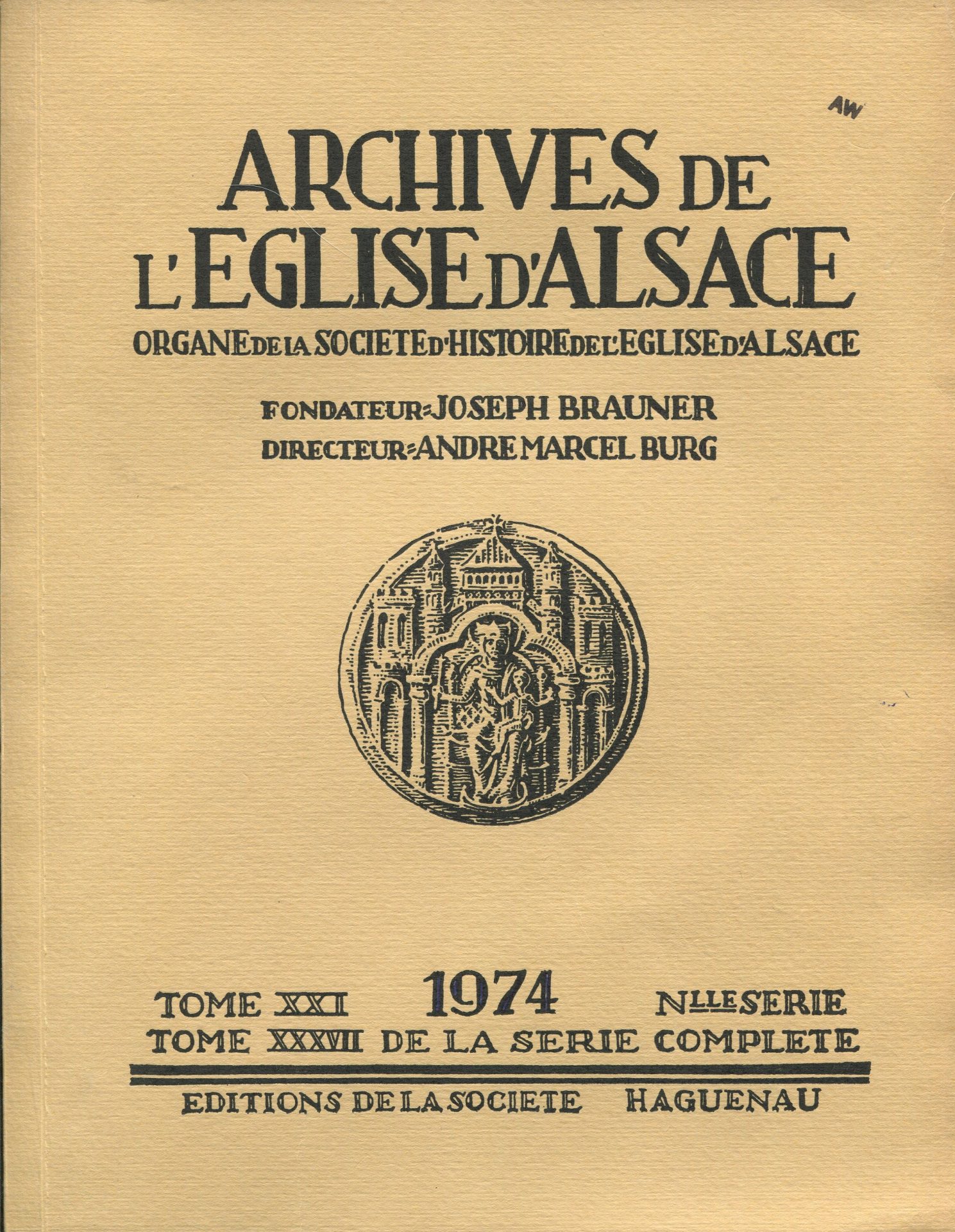 Archives de l'Eglise d'Alsace