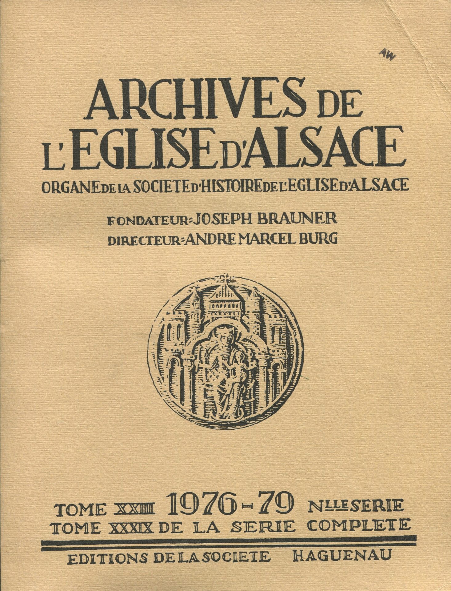 Archives de l'Eglise d'Alsace
