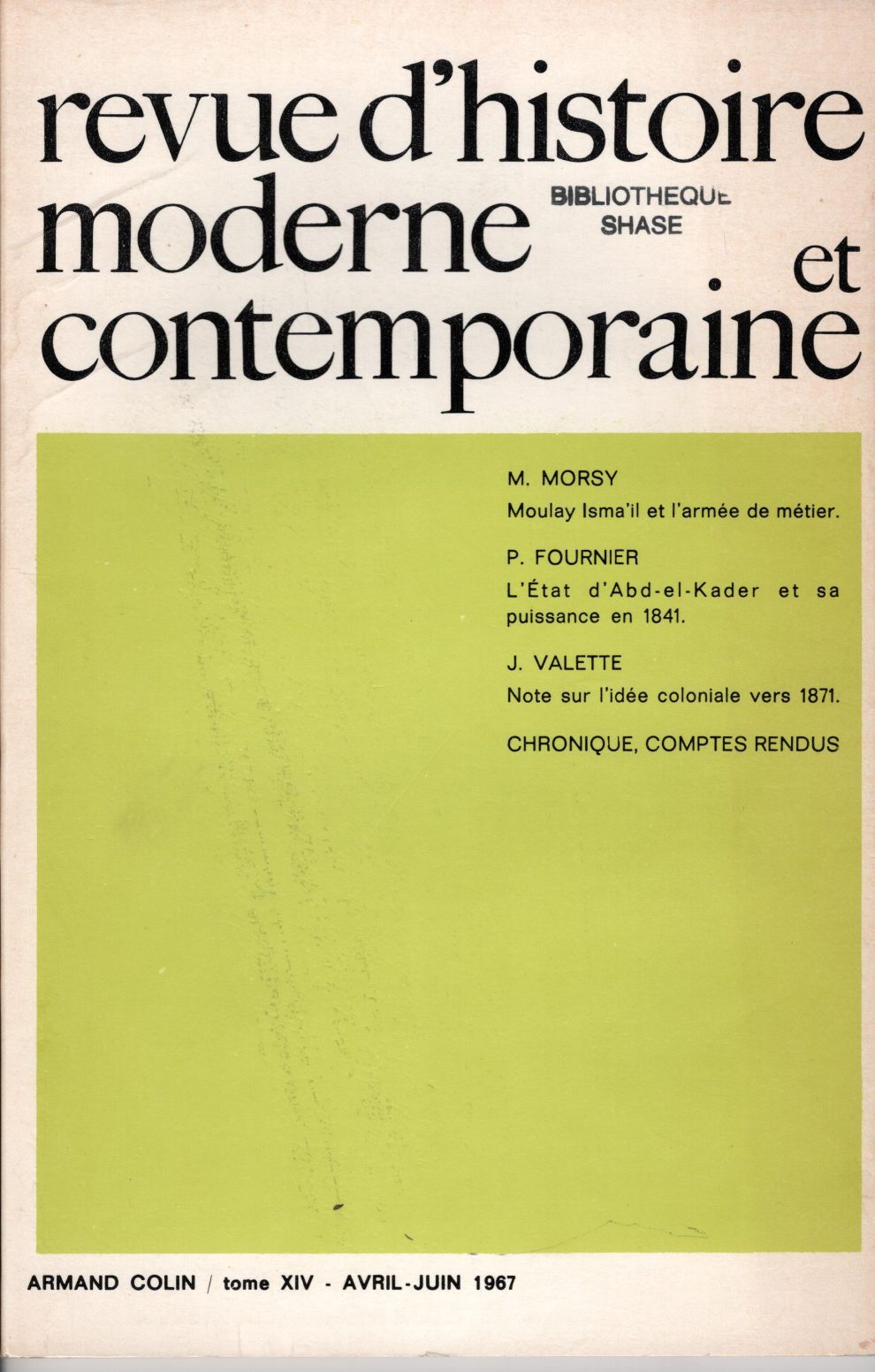 Revue d'histoire moderne et contemporaine - Tome XIV