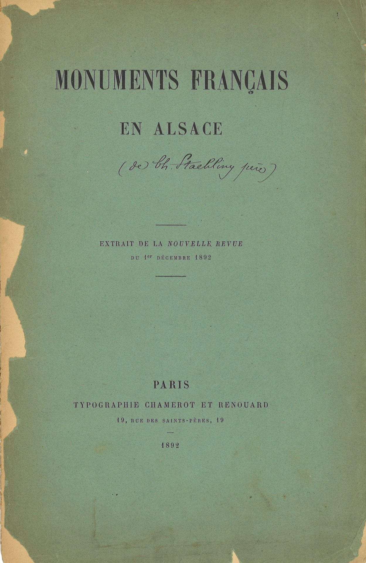 Monuments français en Alsace