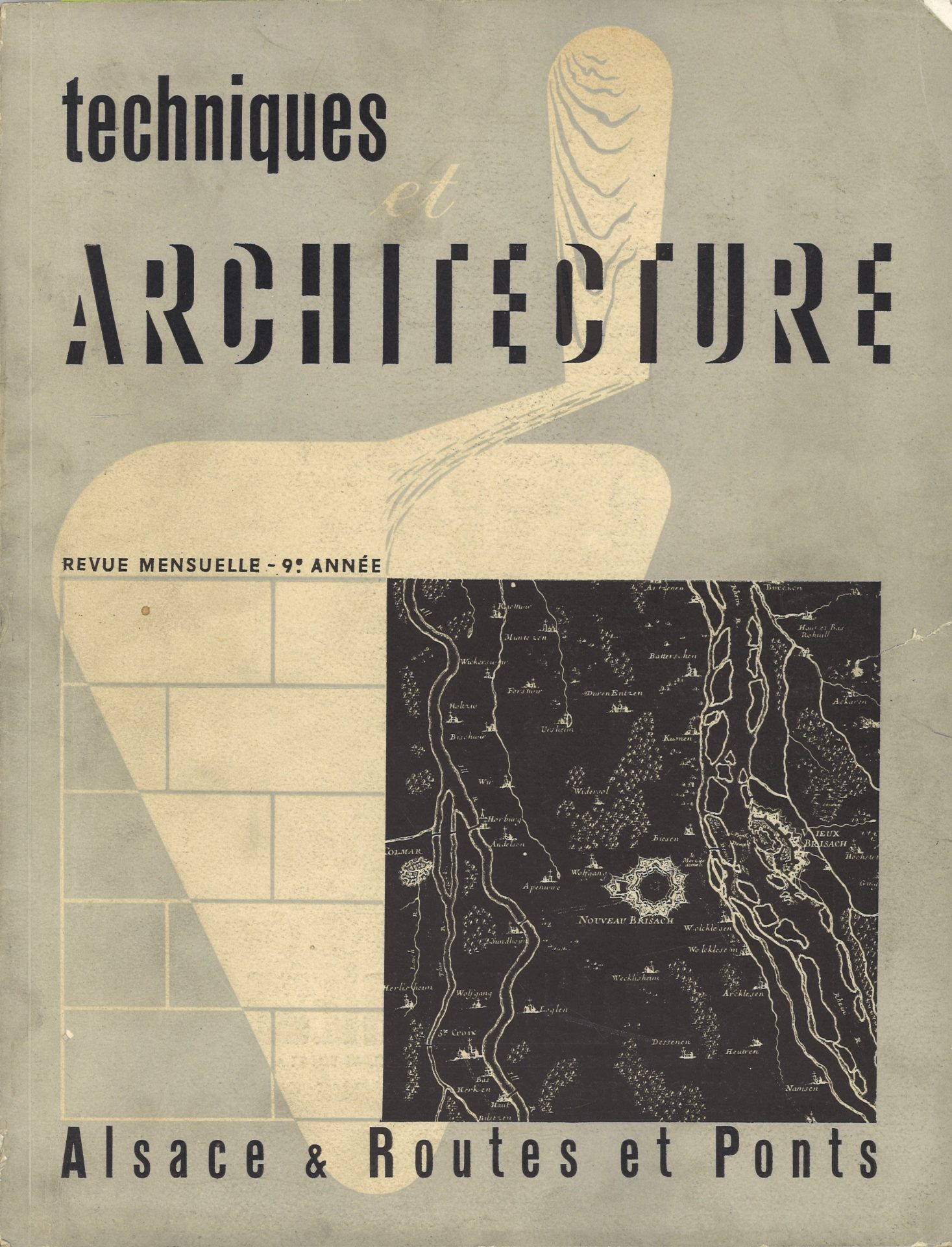 Alsace & Routes et Ponts - Techniques et Architecture - 9e année n° 3-4