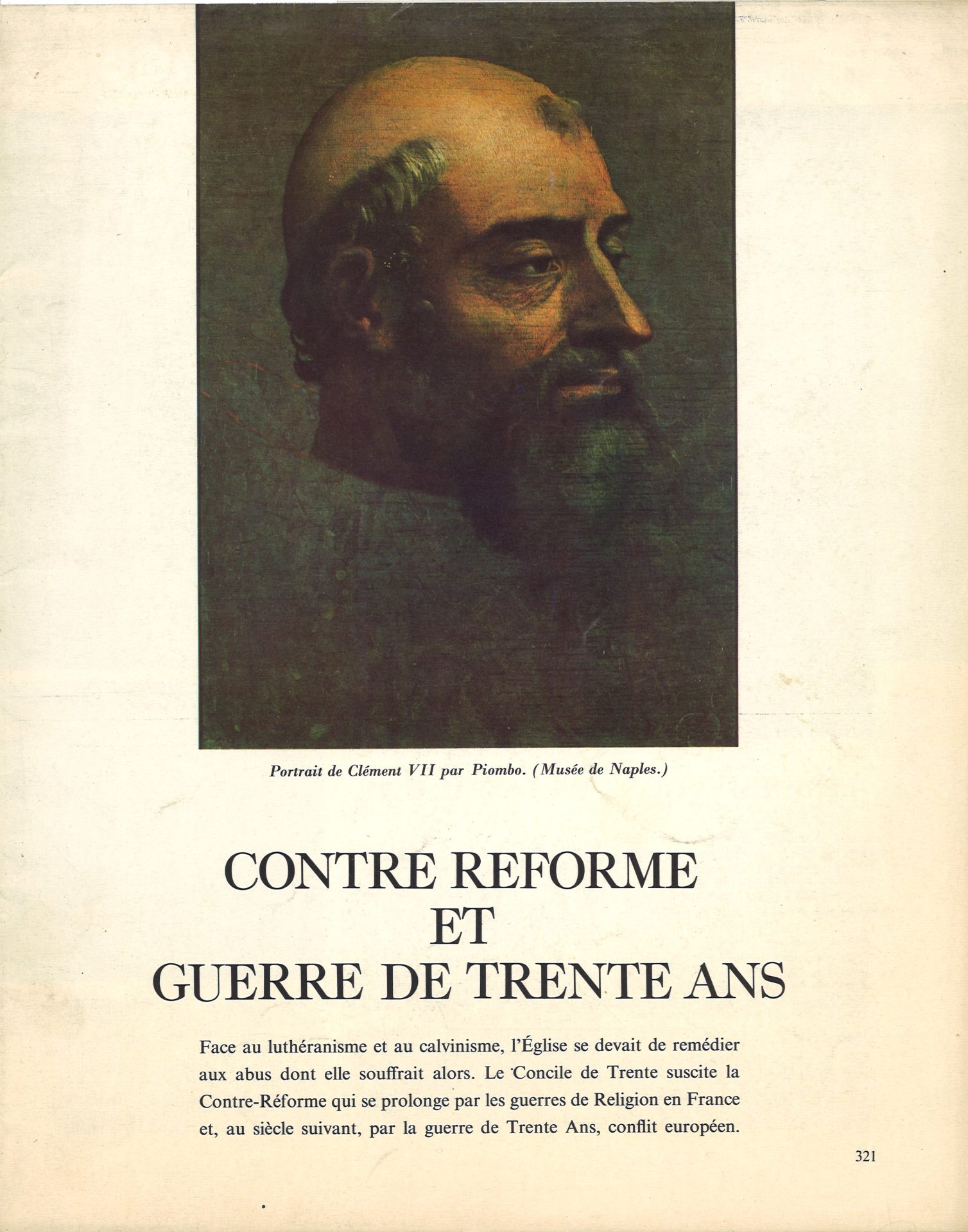 Contre-Réforme et guerre de Trente ans