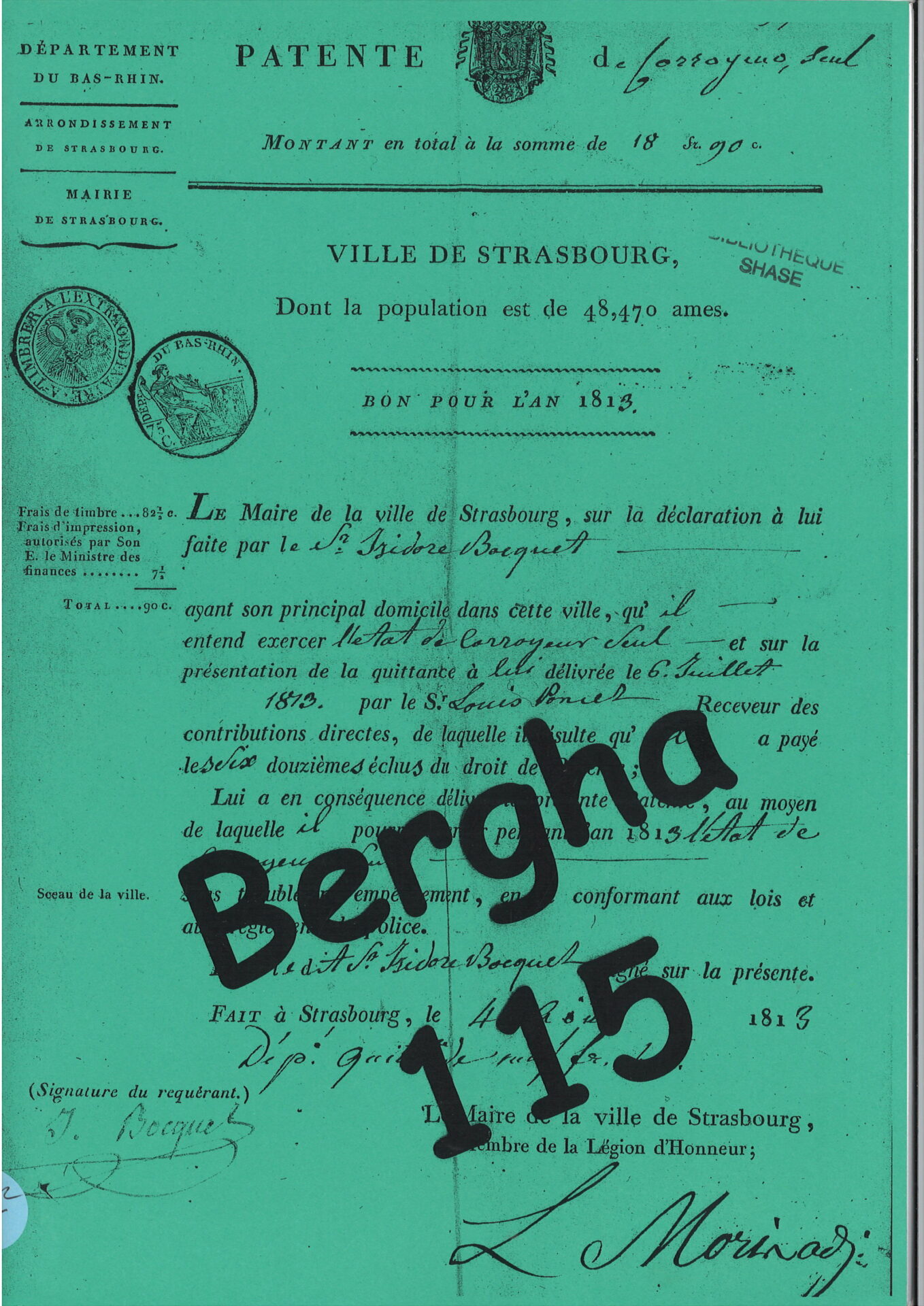 Bergha - Bulletin d'études et de recherches généalogiques en Haute-Alsace
