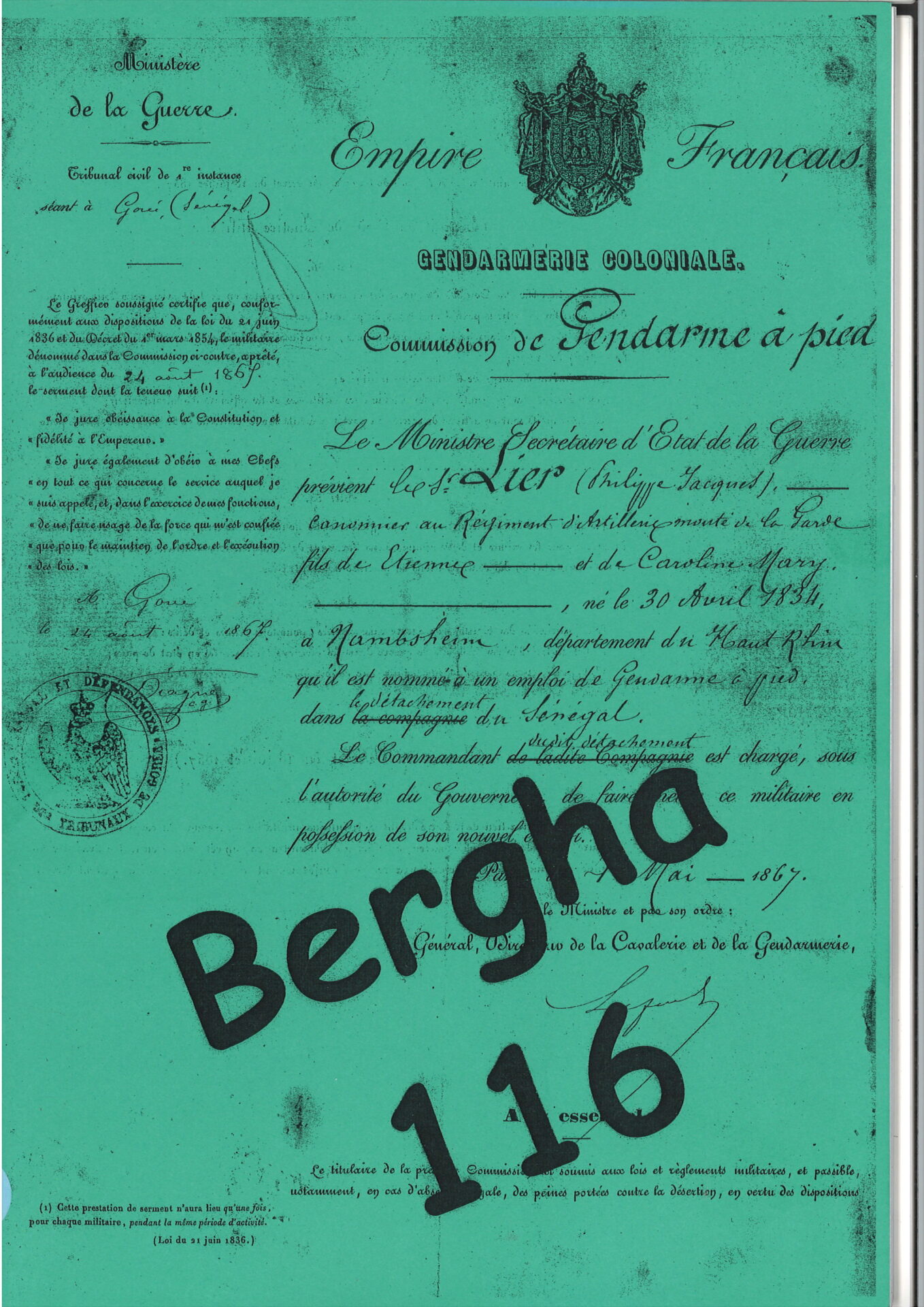 Bergha - Bulletin d'études et de recherches généalogiques en Haute-Alsace