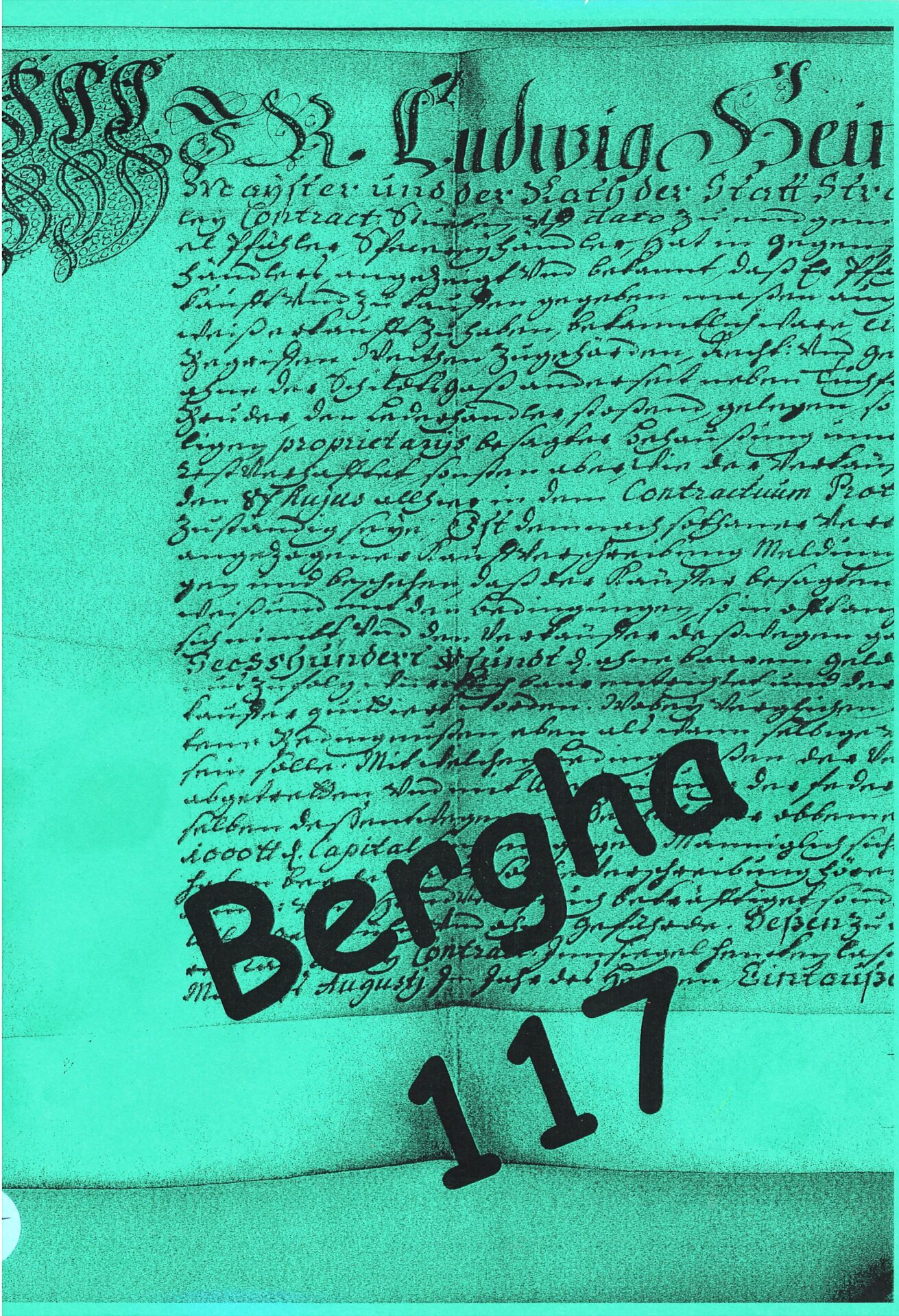 Bergha - Bulletin d'études et de recherches généalogiques en Haute-Alsace