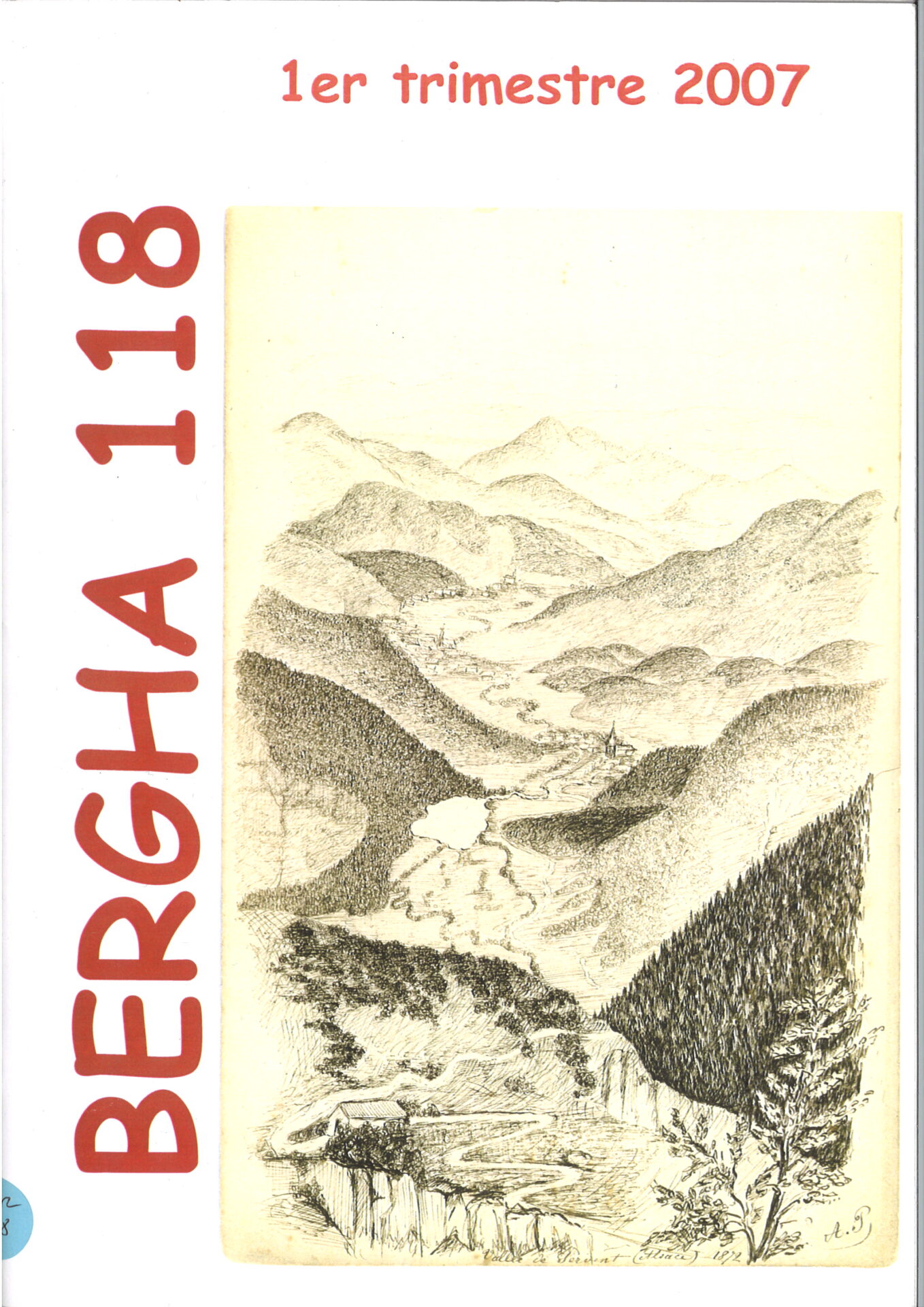 Bergha - Bulletin d'études et de recherches généalogiques en Haute-Alsace