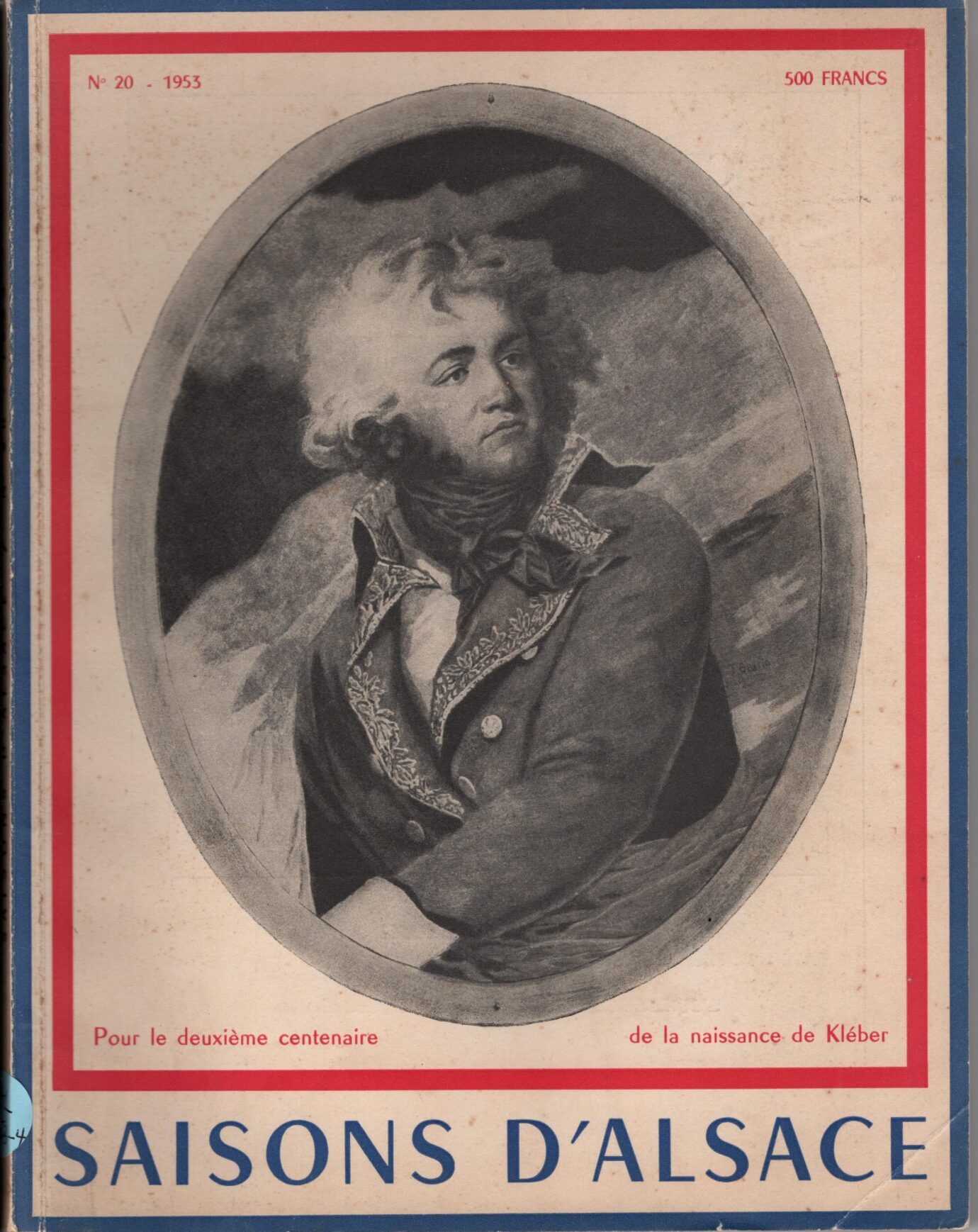 Saisons d'ALsace - Pour le deuxième centenaire de la naissance de Kléber