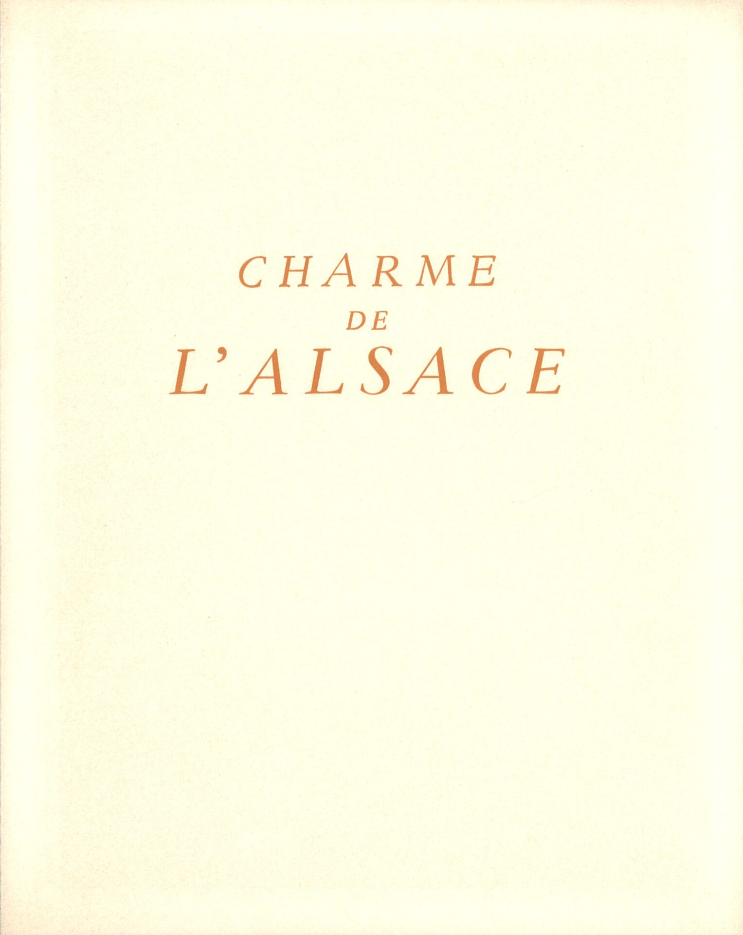 Charme de l'Alsace