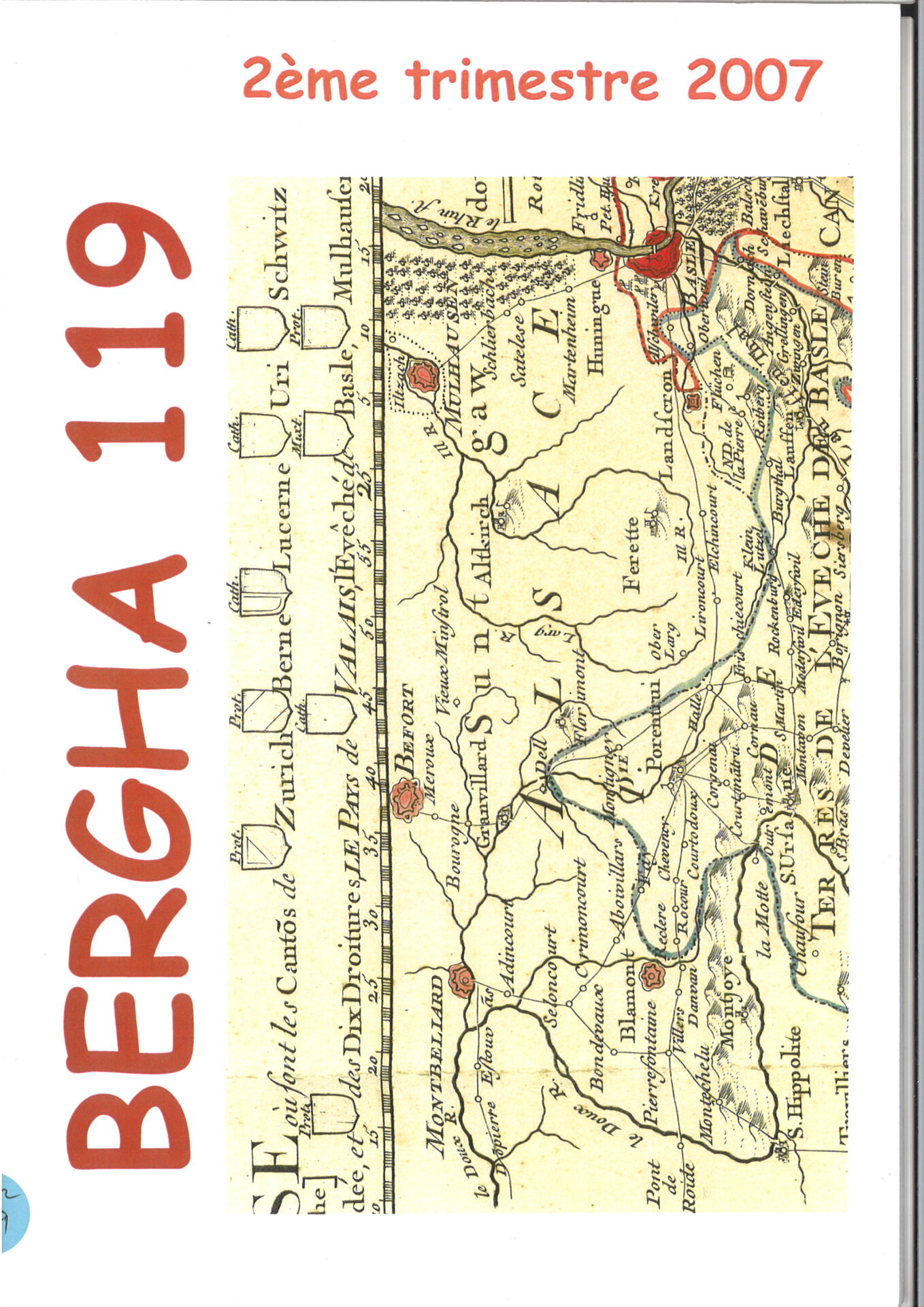 Bergha - Bulletin d'études et de recherches généalogiques en Haute-Alsace