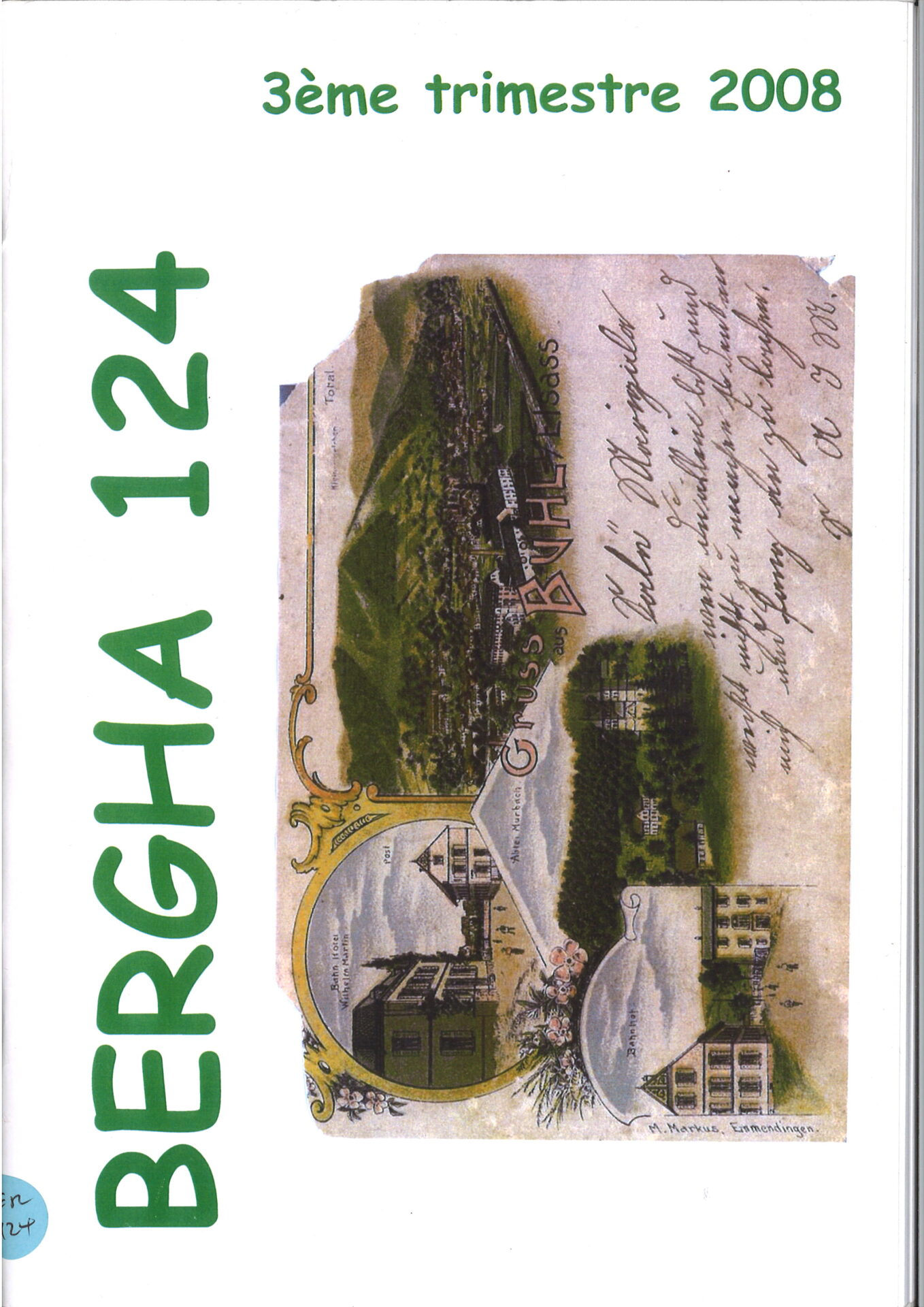 Bergha - Bulletin d'études et de recherches généalogiques en Haute-Alsace