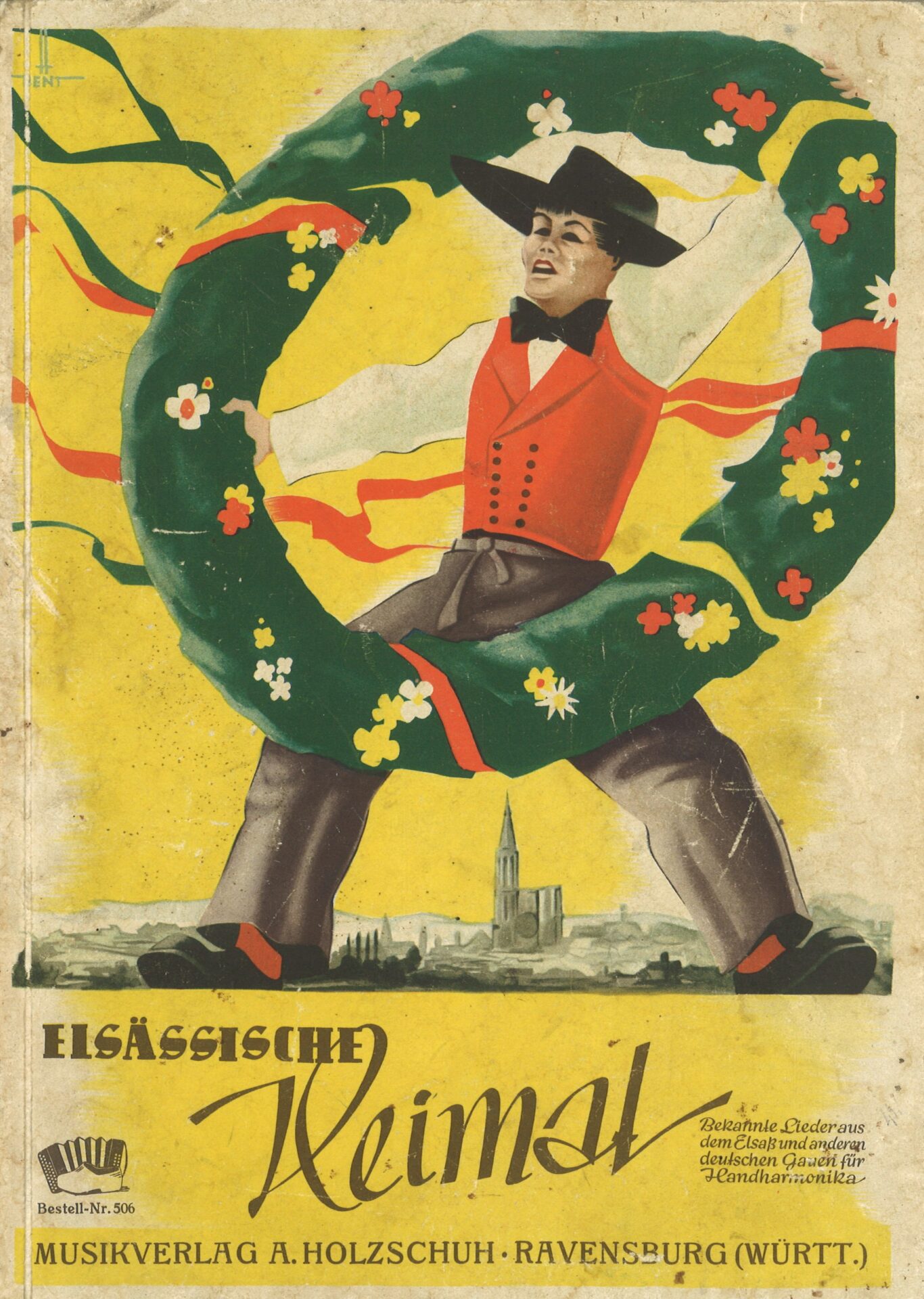 Elsässische Heimat - Die schönsten und bekanntesten Volkslieder aus dem Elsass und anderen deutschen Gauen für diatonische Handharmonika