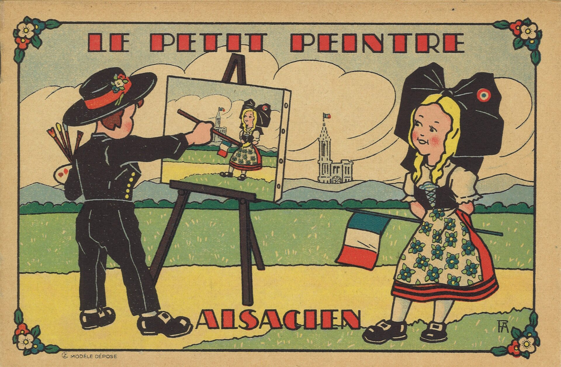 Le petit peintre alsacien