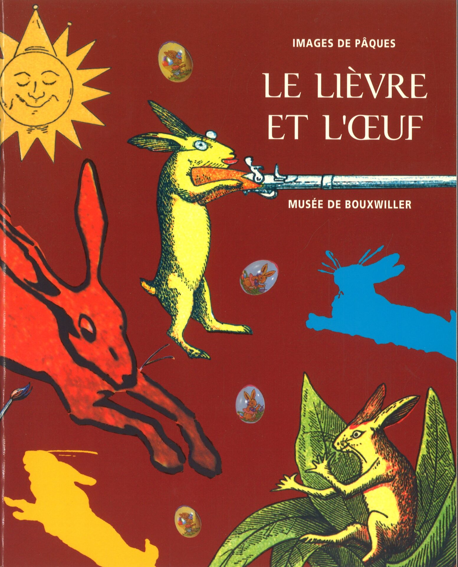 Images de Pâques - Le lièvre et l'oeuf