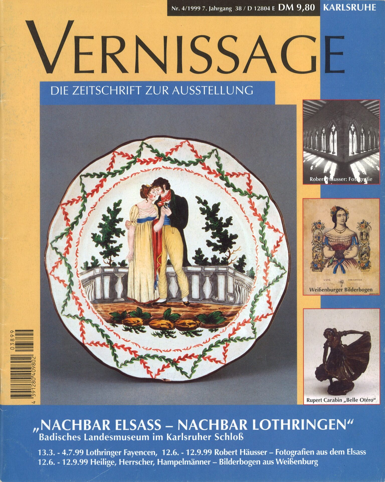 Vernissage - Die Zeitschrift zur Austellung - Nachbar Elsass - Nachbar Lothringen