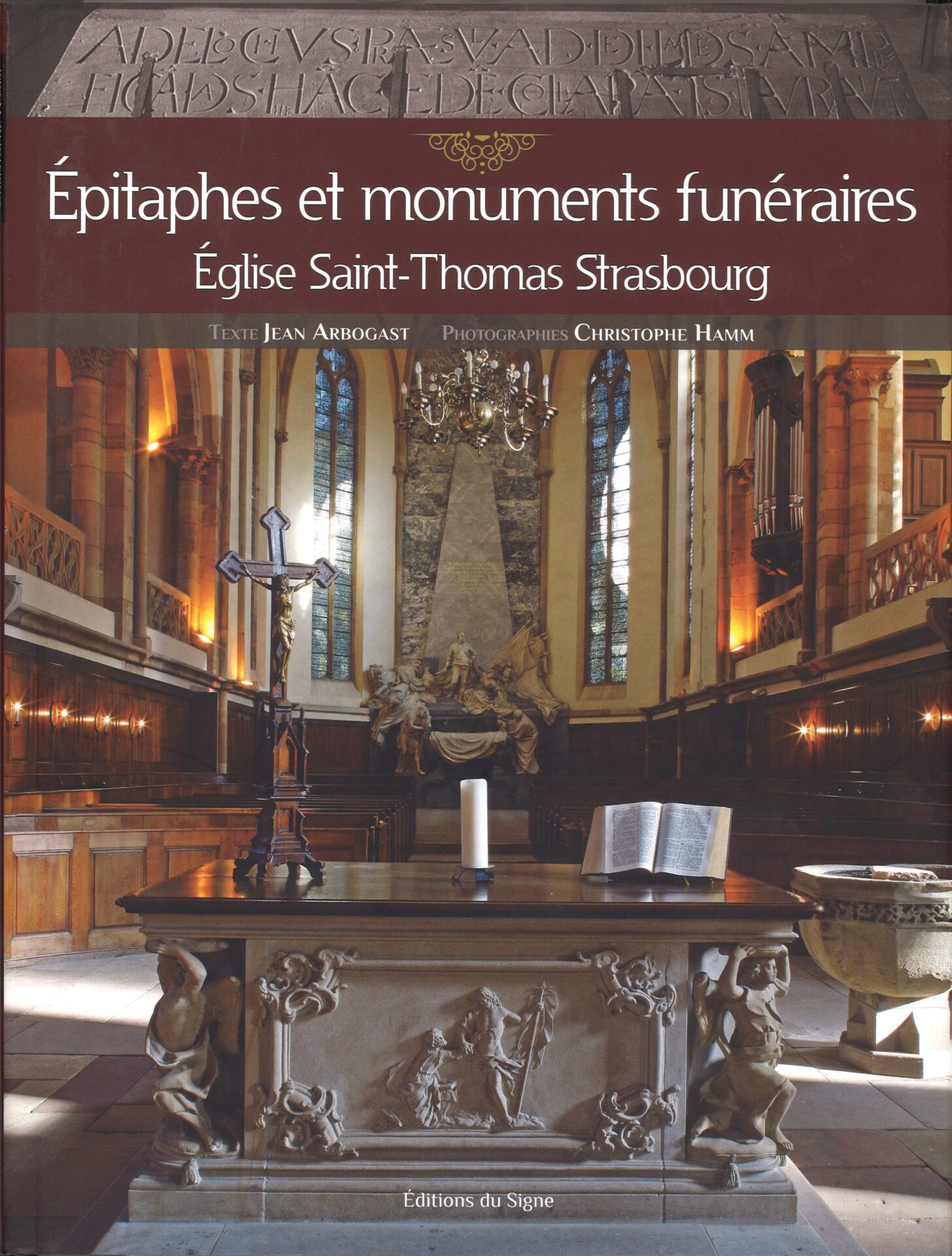 Epitaphes et monuments funéraires - Elise Saint-Thomas Strasbourg
